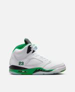 Nike WMNS Air Jordan 5 Retro (White/Lucky Green-Black-Ice Blue)