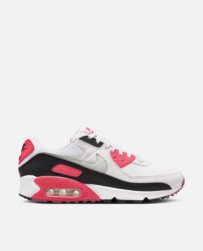 Nike WMNS Air Max 90 (White/Light Silver-Aster Pink-Black)