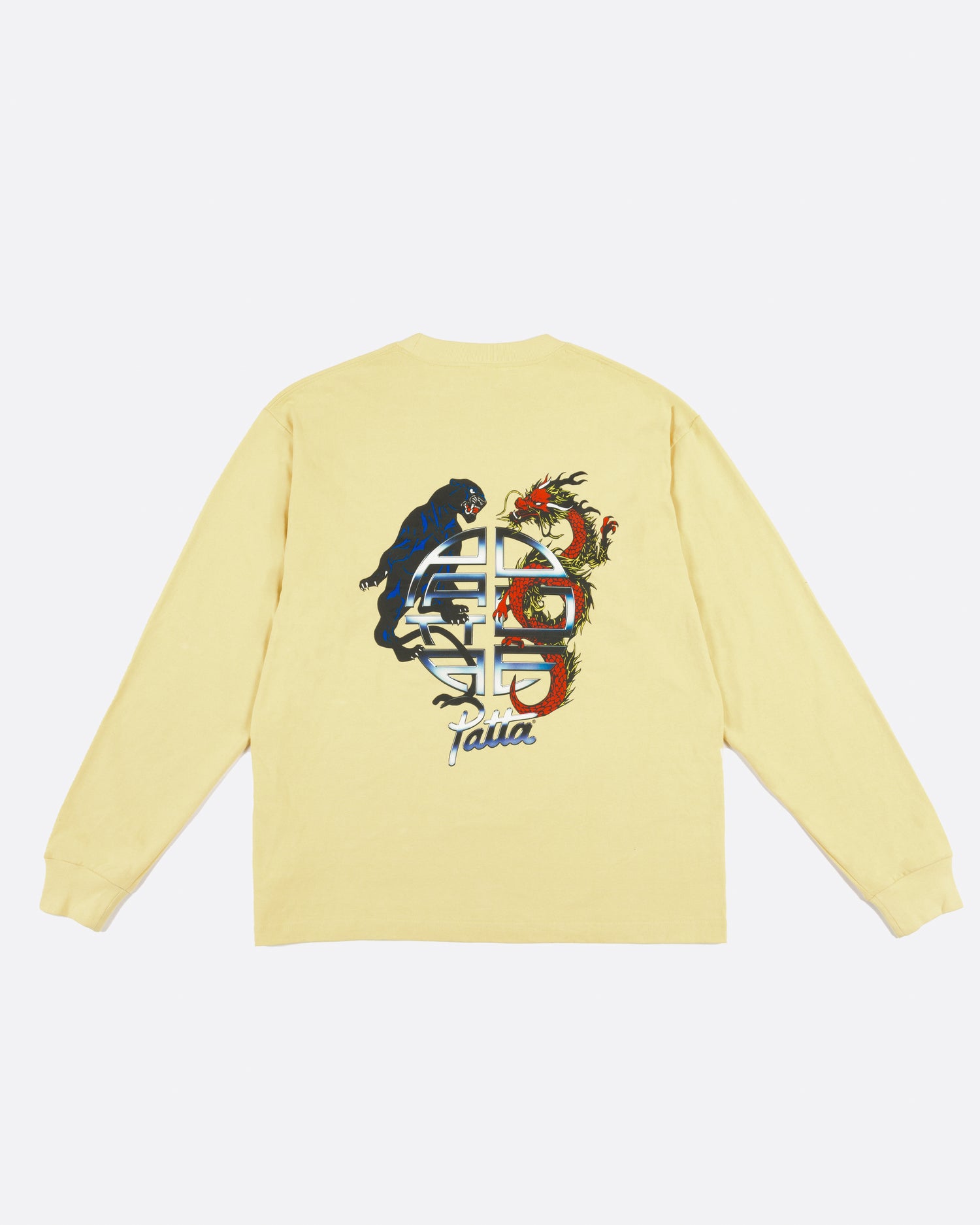 Patta x DOE 20/10 Longsleeve T-Shirt (Yellow)