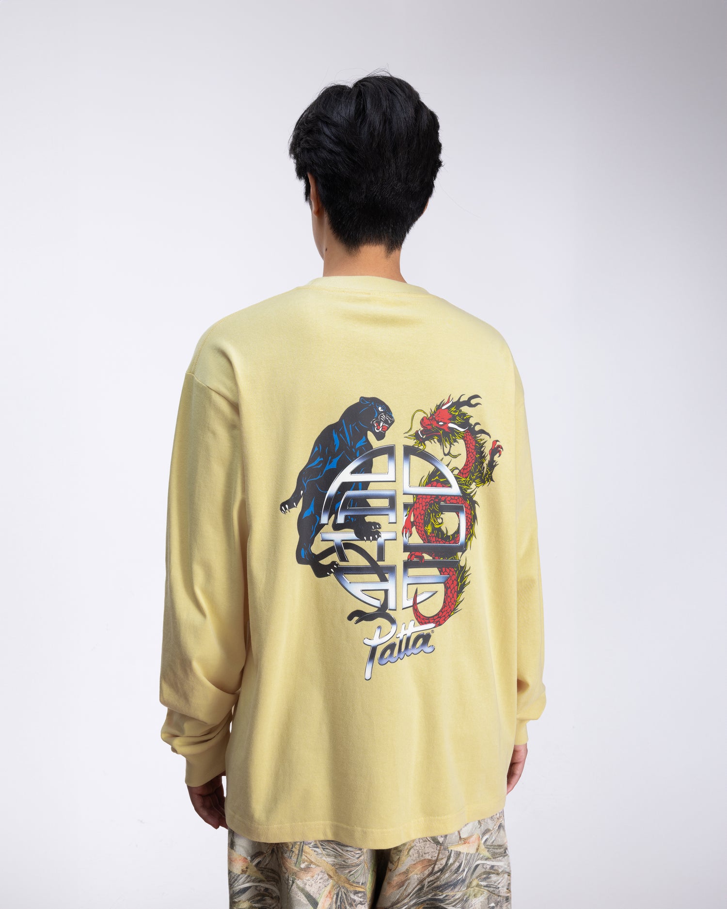 Patta x DOE 20/10 Longsleeve T-Shirt (Yellow)