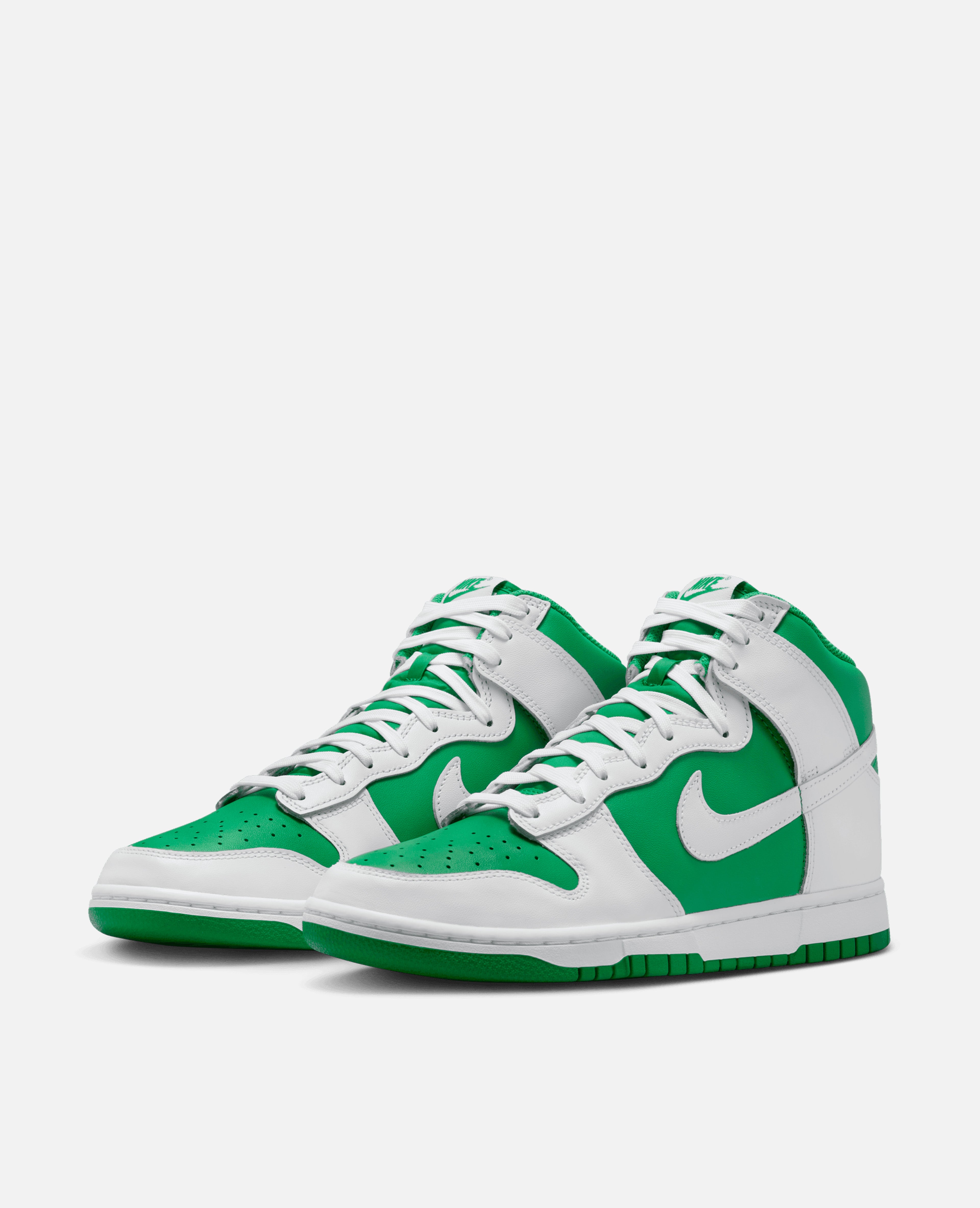 Dunk high shop green white