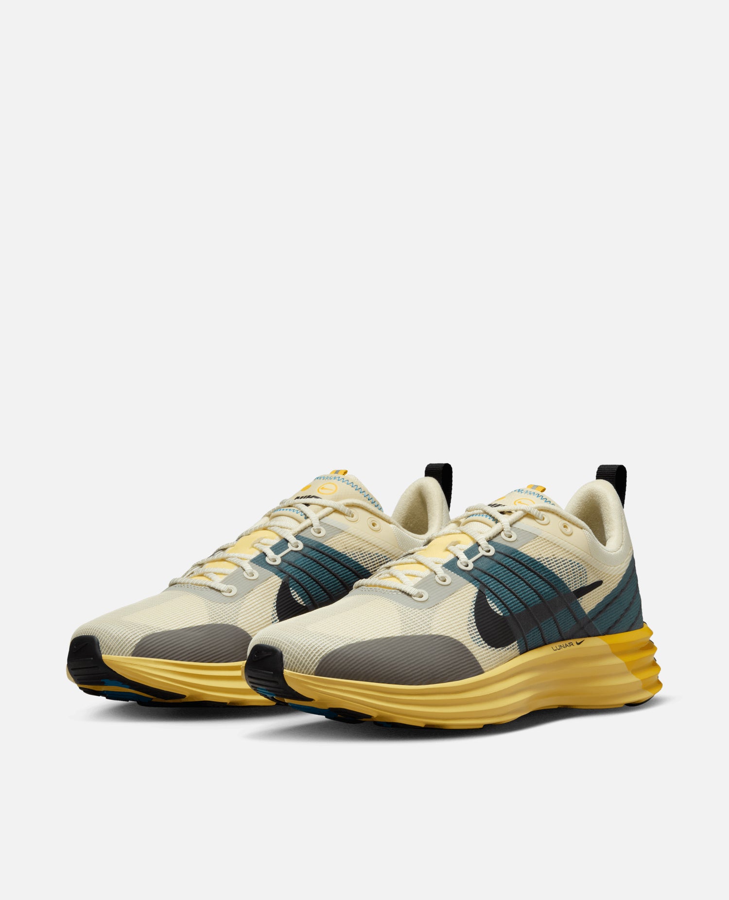 Nike Lunar Roam (Alabaster/Black-Lemon Drop-Green Abyss)