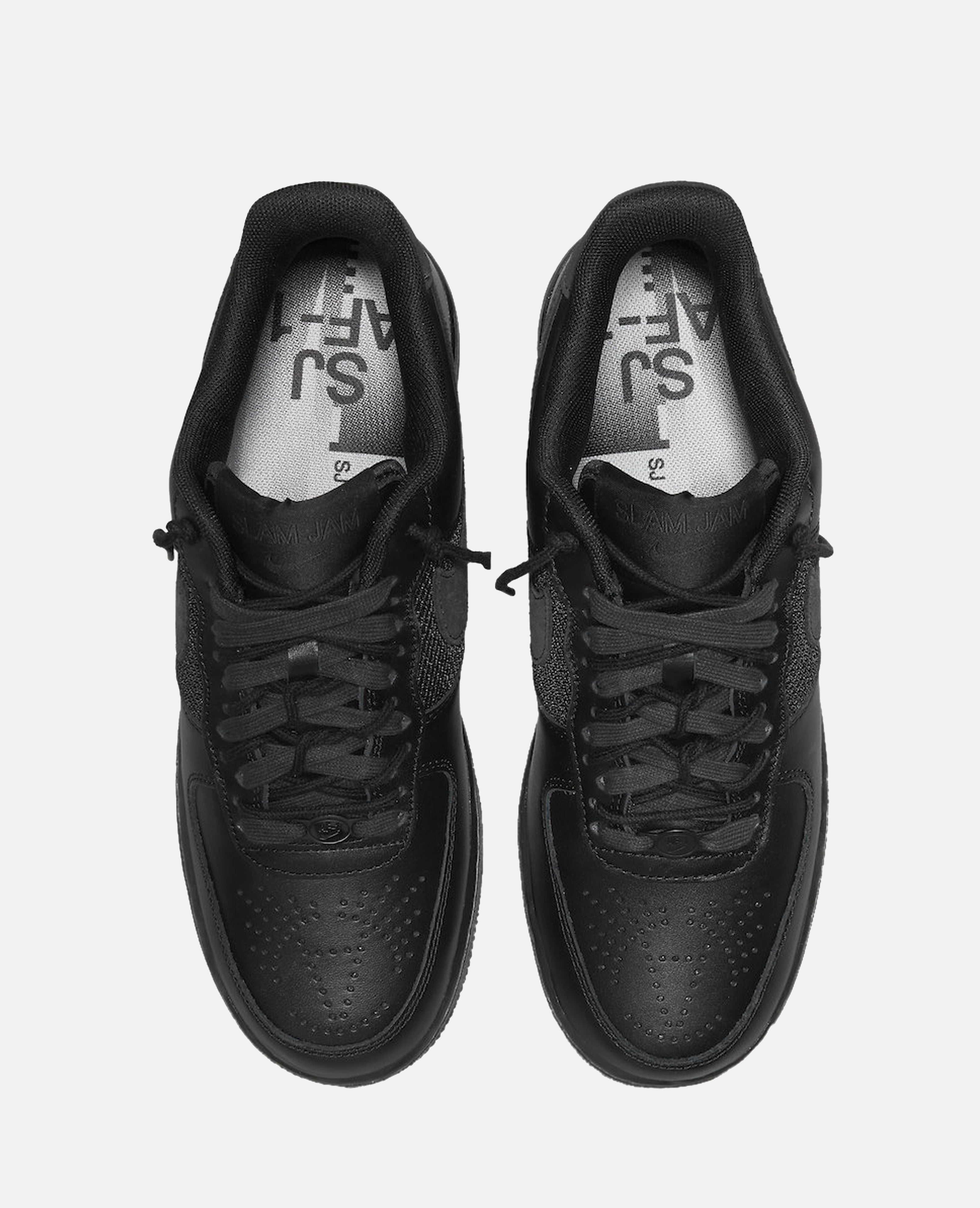 Air force clearance 1 swoosh noir