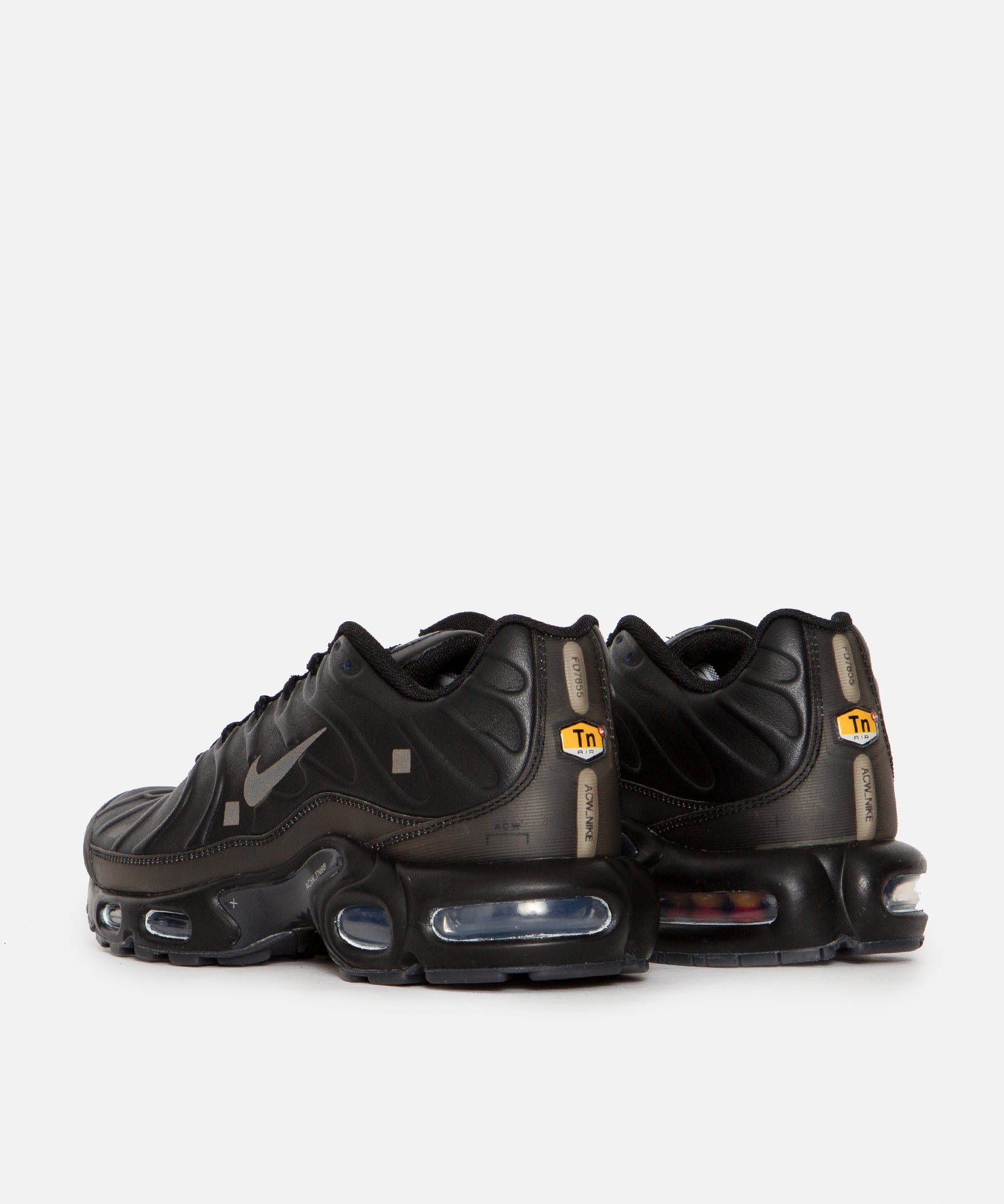 Nike Air Max Plus x ACW Black Off Noir LT Iron Ore Obesidian Patta