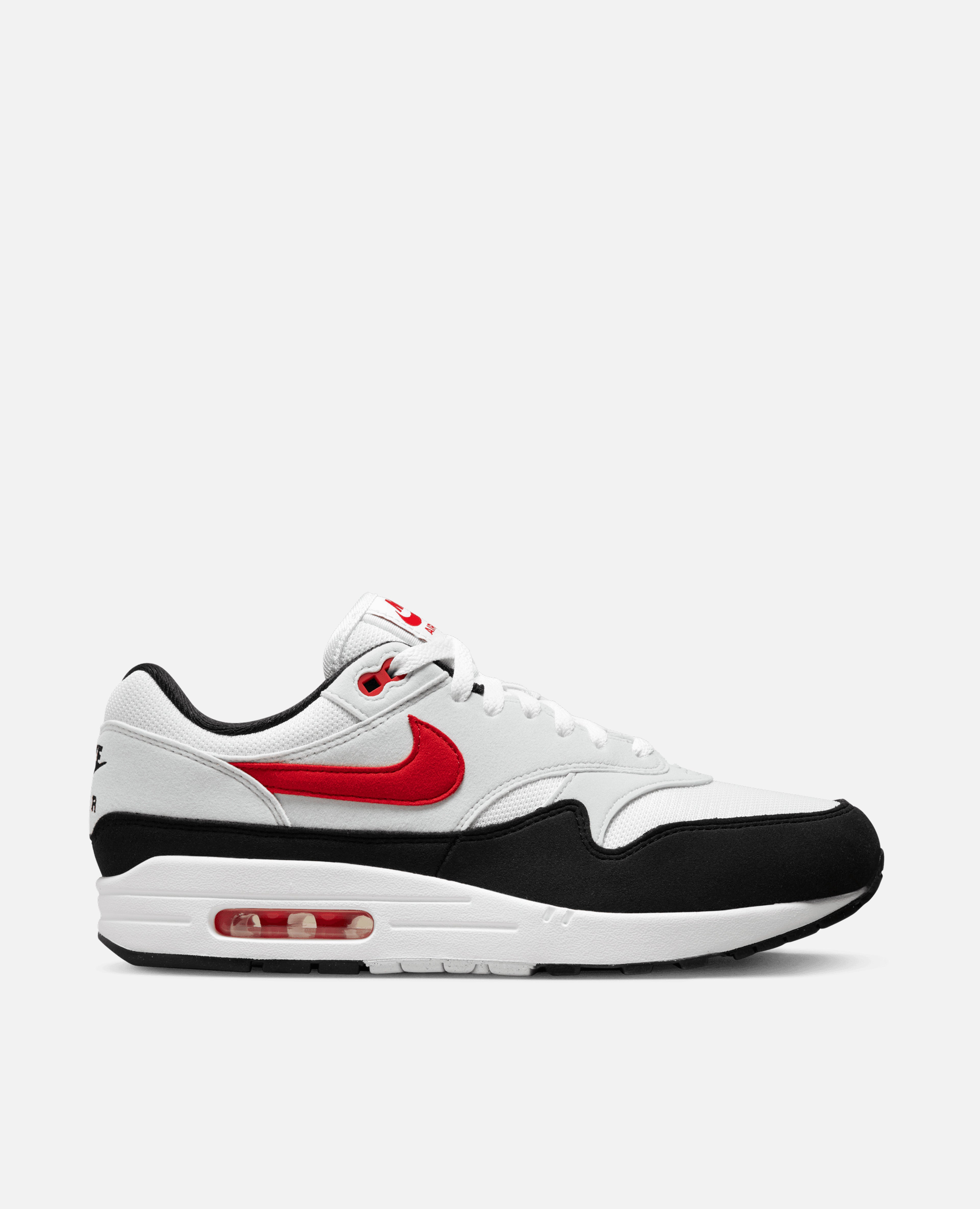 Nike Air Max 1 Blanc University Rouge Pure Platinum Noir Patta