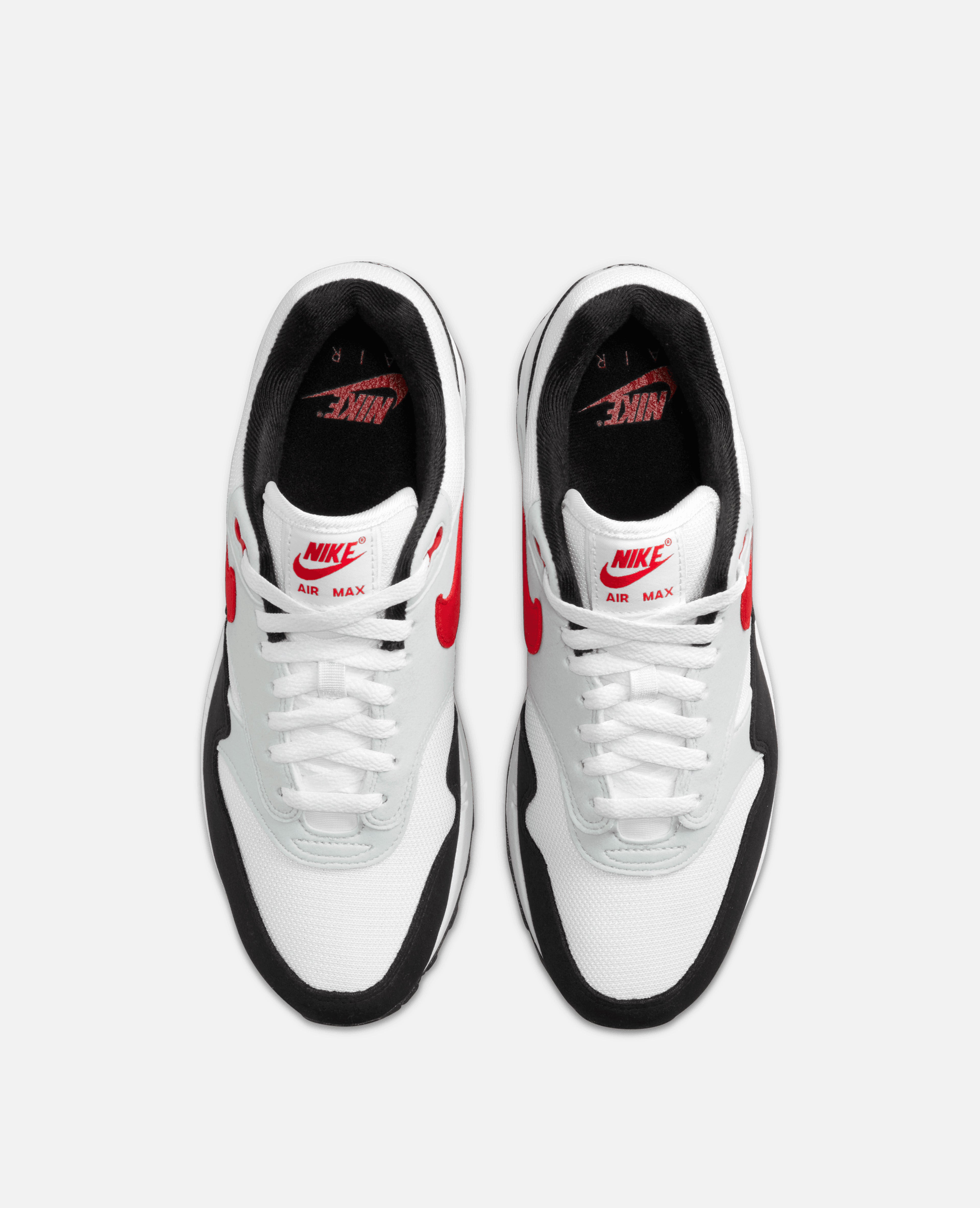 Nike Air Max 1 Blanc University Rouge Pure Platinum Noir Patta