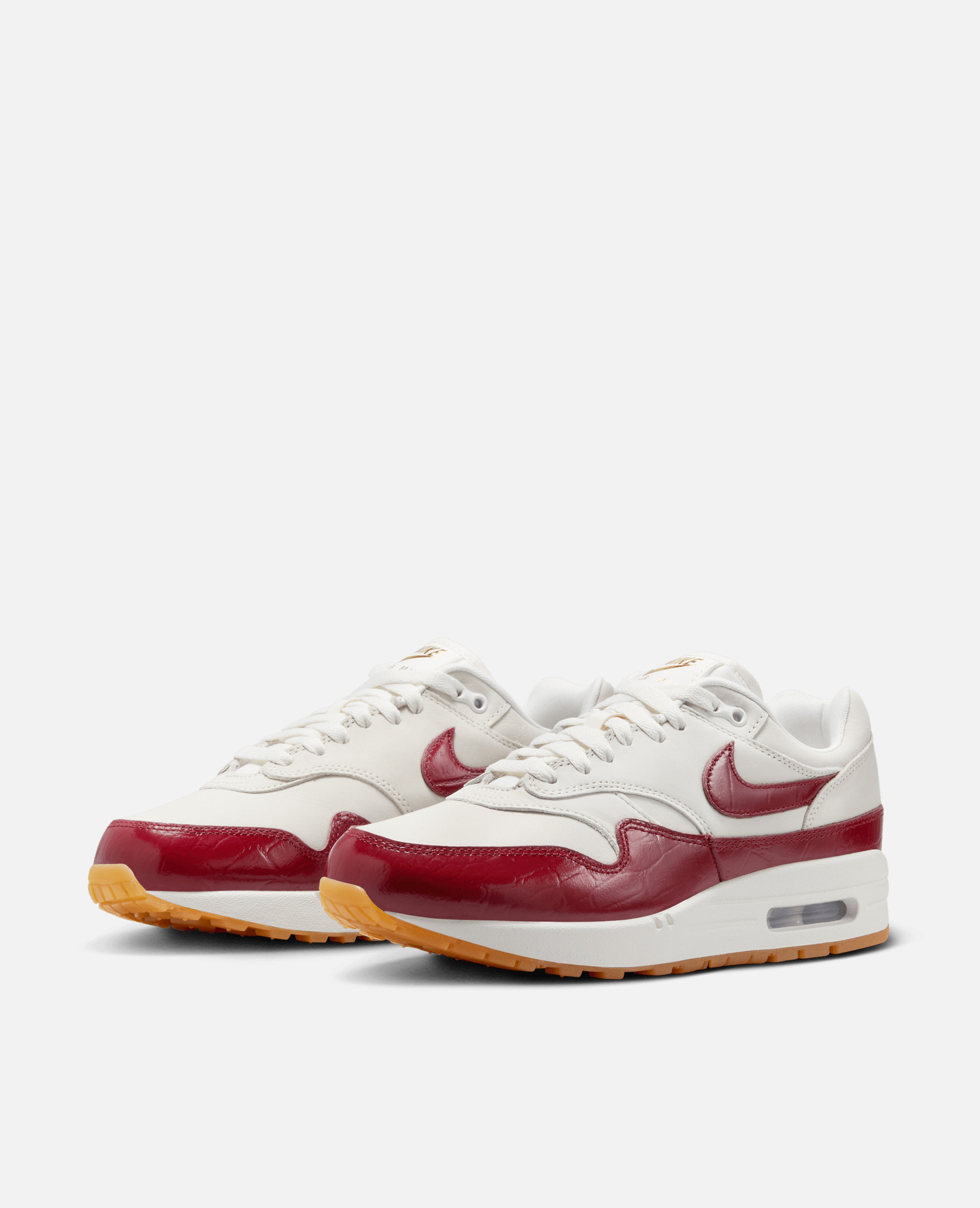 Nike air max 1 femme outlet rouge