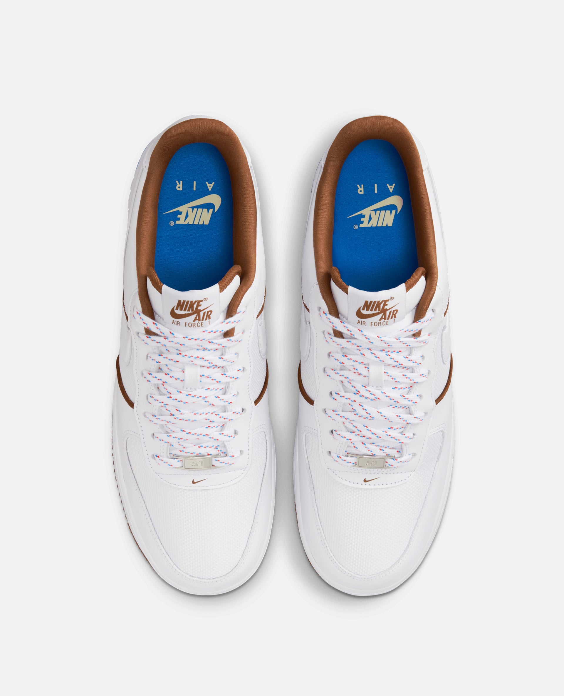 Nike Air Force 1 '07 LX (White/White-LT British Tan-Photo Blue)