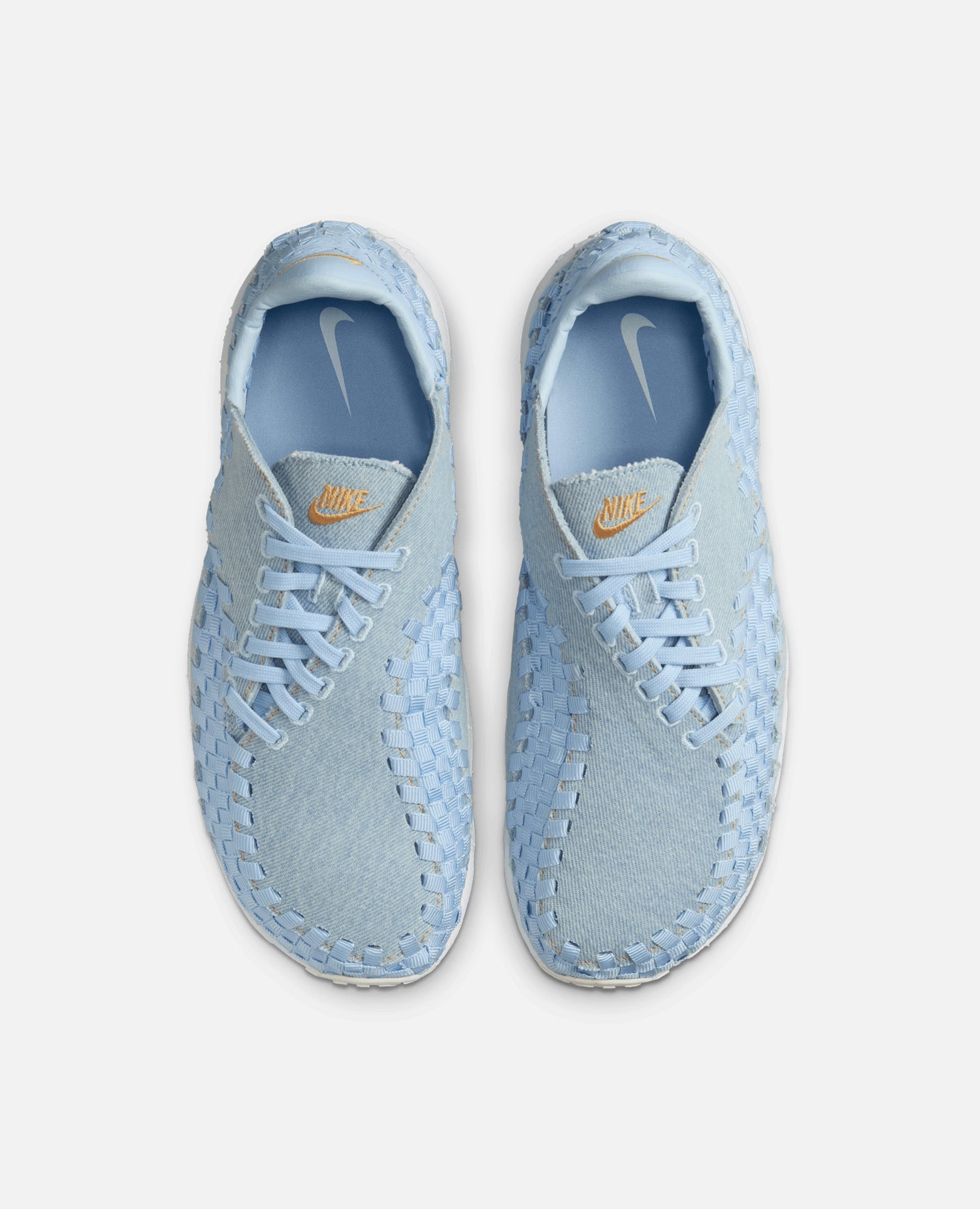 Nike WMNS Air Footscape Woven (Denim/Wheat Gold-Ice Blue-White)