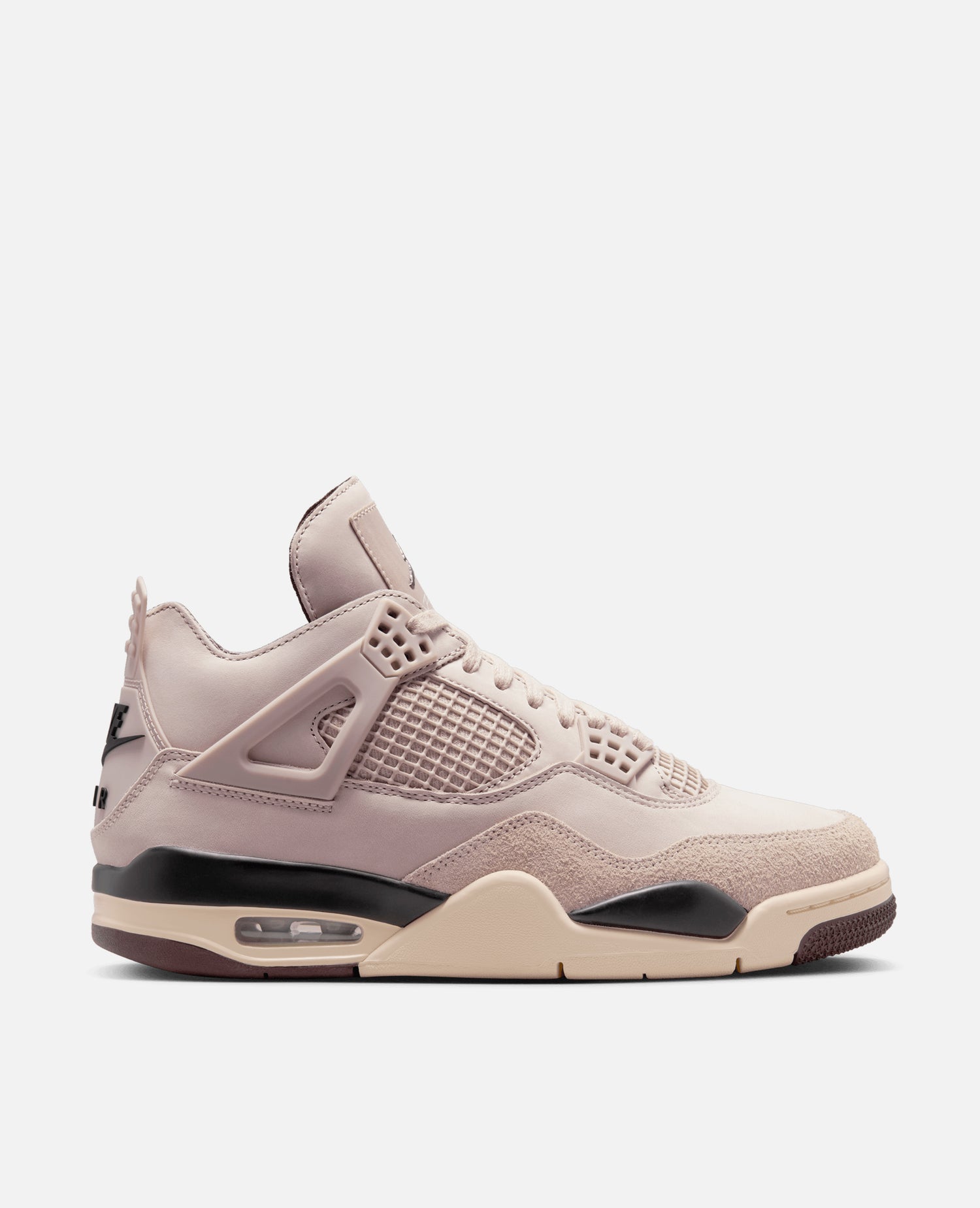 Air Jordan WMNS 4 Retro OG Sp (Fossil Stone/Mtlc Pewter-Burgundy Crush-Muslin)