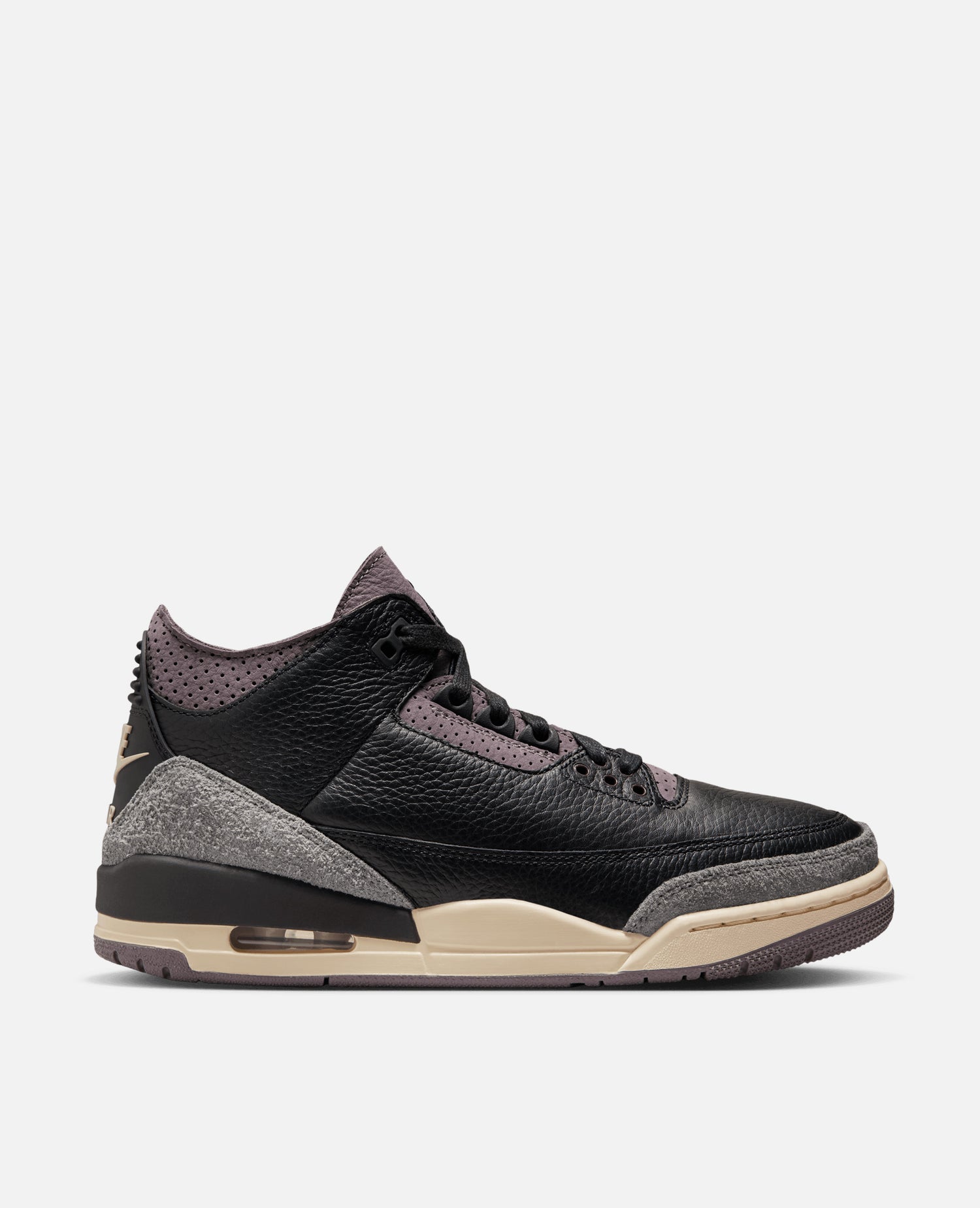 Nike WMNS Air Jordan 3 Retro OG Sp (Black/Black-Flat Pewter-Violet Ore-Muslin)