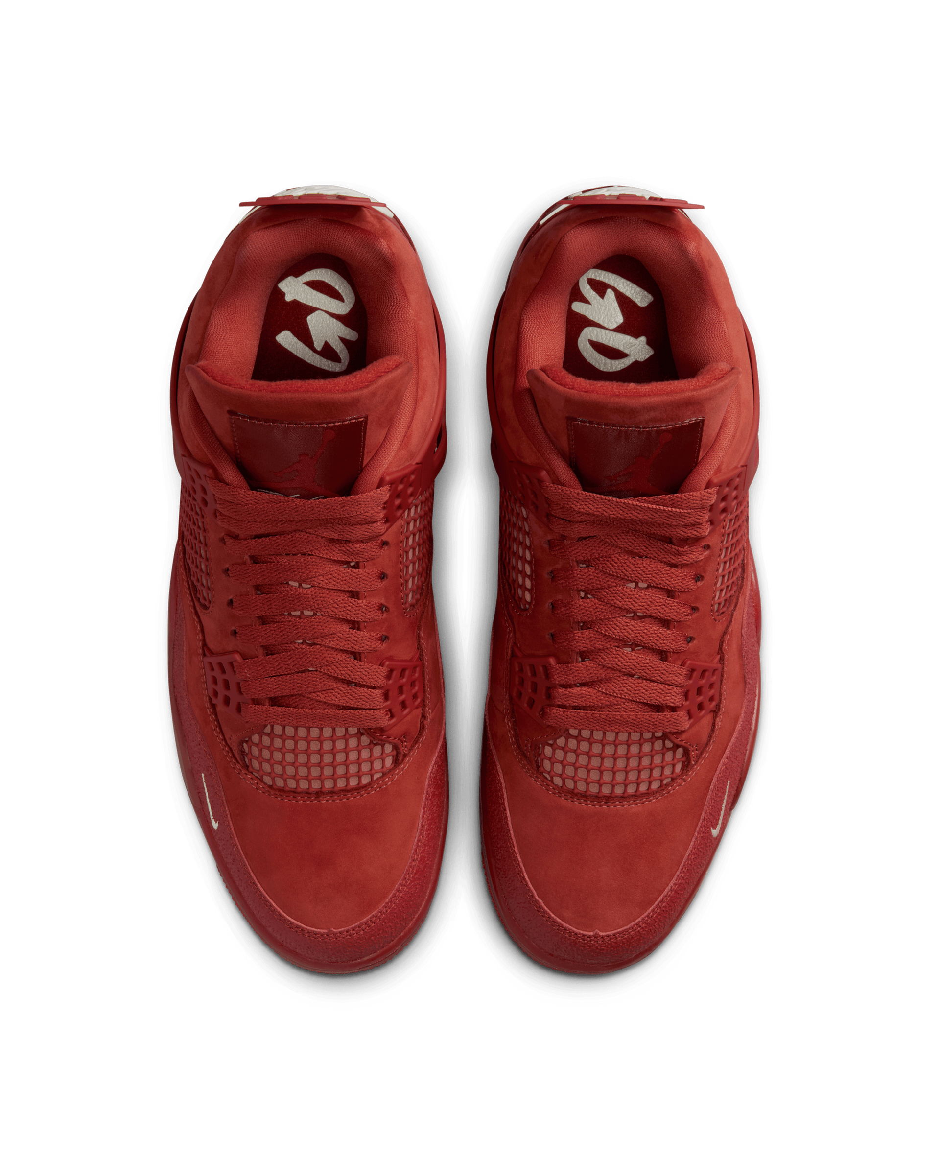 Air Jordan 4 Retro (Firewood Orange/Sail-Cinnabar)