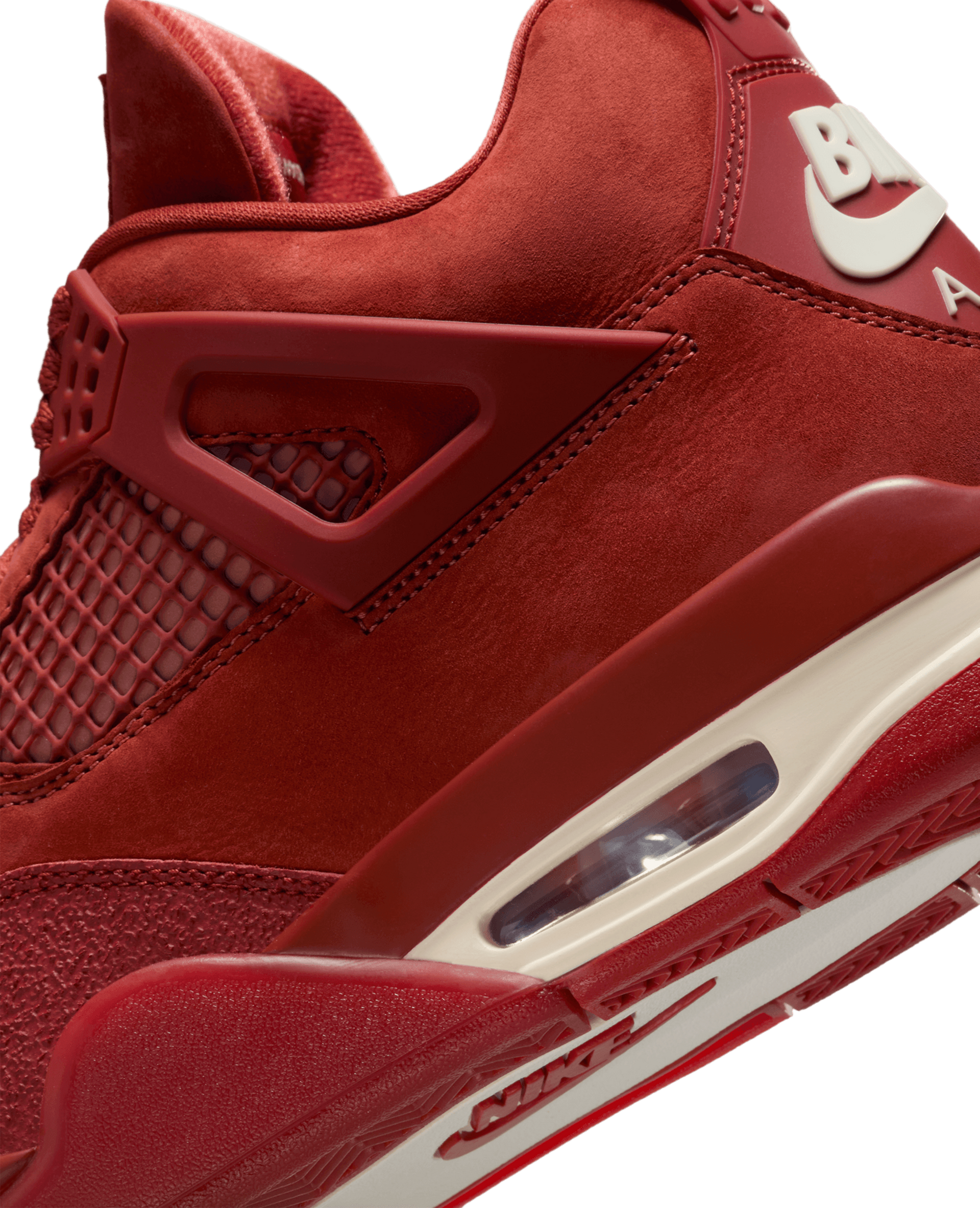 Air Jordan 4 Retro (Firewood Orange/Sail-Cinnabar)