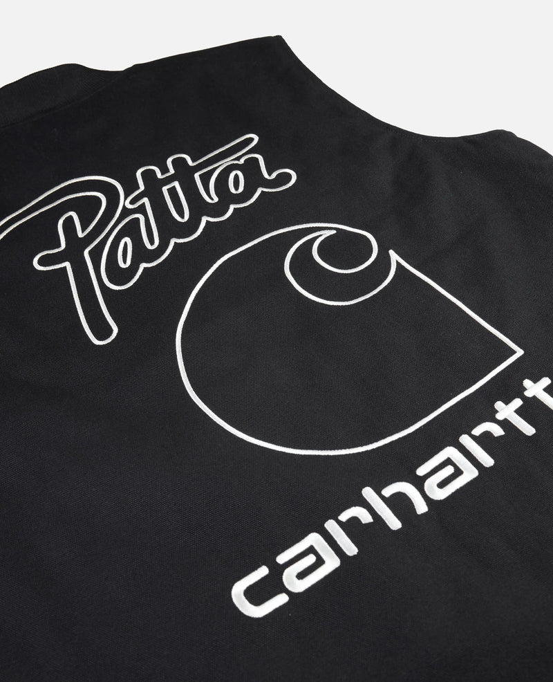 Patta x Carhartt Vest (Black) Patta x Carhartt