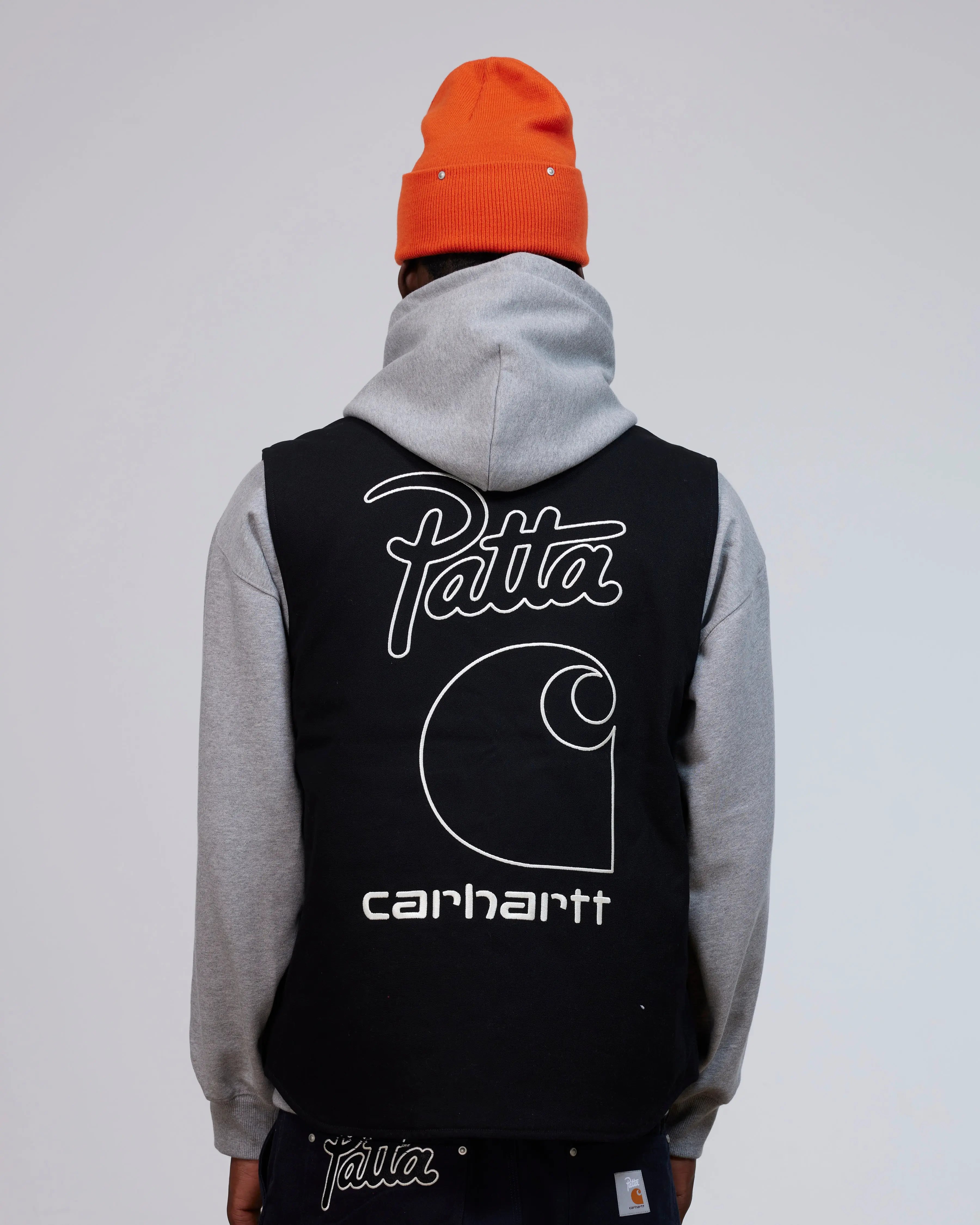 Patta x Carhartt Canvas Vest (Black) - Patta