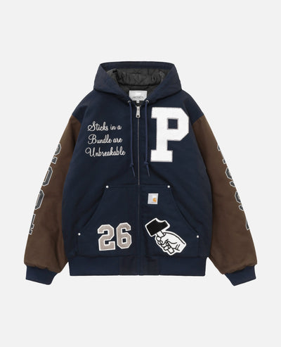 Patta x Carhartt OG Active Jacket (Dark Navy/Tobacco) Patta x Carhartt