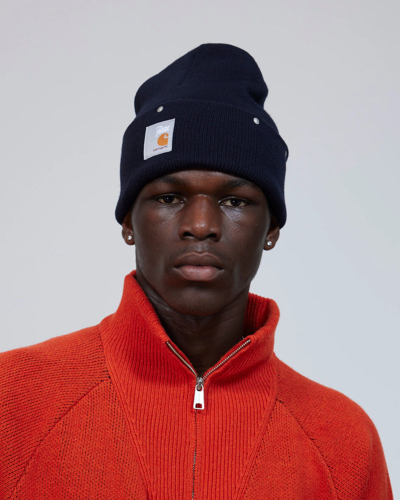 Patta x Carhartt Watch Hat (Dark Navy) Patta x Carhartt