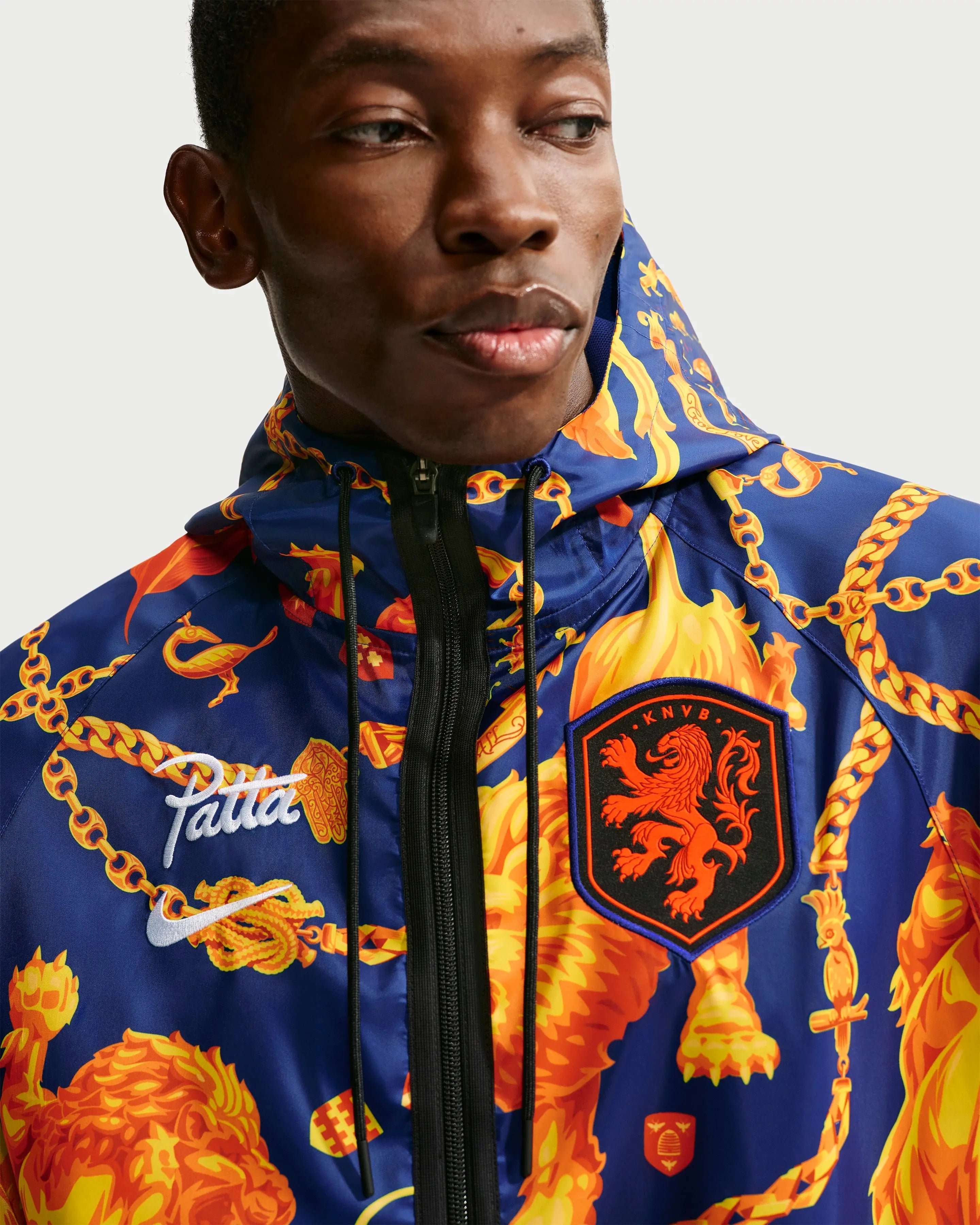 Knvx M Nike Df Kmd X2 Ant Jacket (Deep Royal Blue/White) – Patta