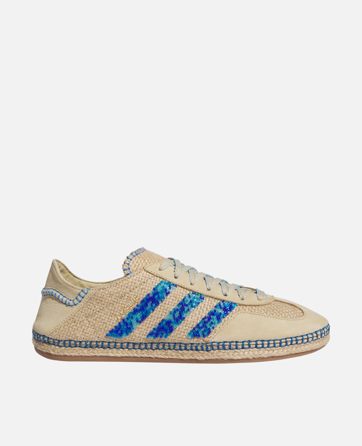 adidas CLOT Gazelle By Edison Chen (Linen Khaki/Light Blue/Blue Bird)