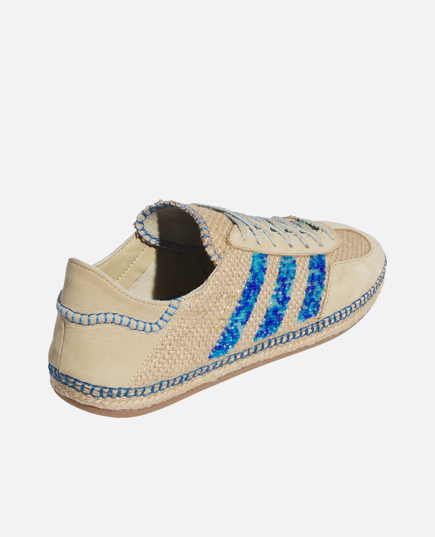 adidas CLOT Gazelle By Edison Chen (Linen Khaki/Light Blue/Blue Bird)