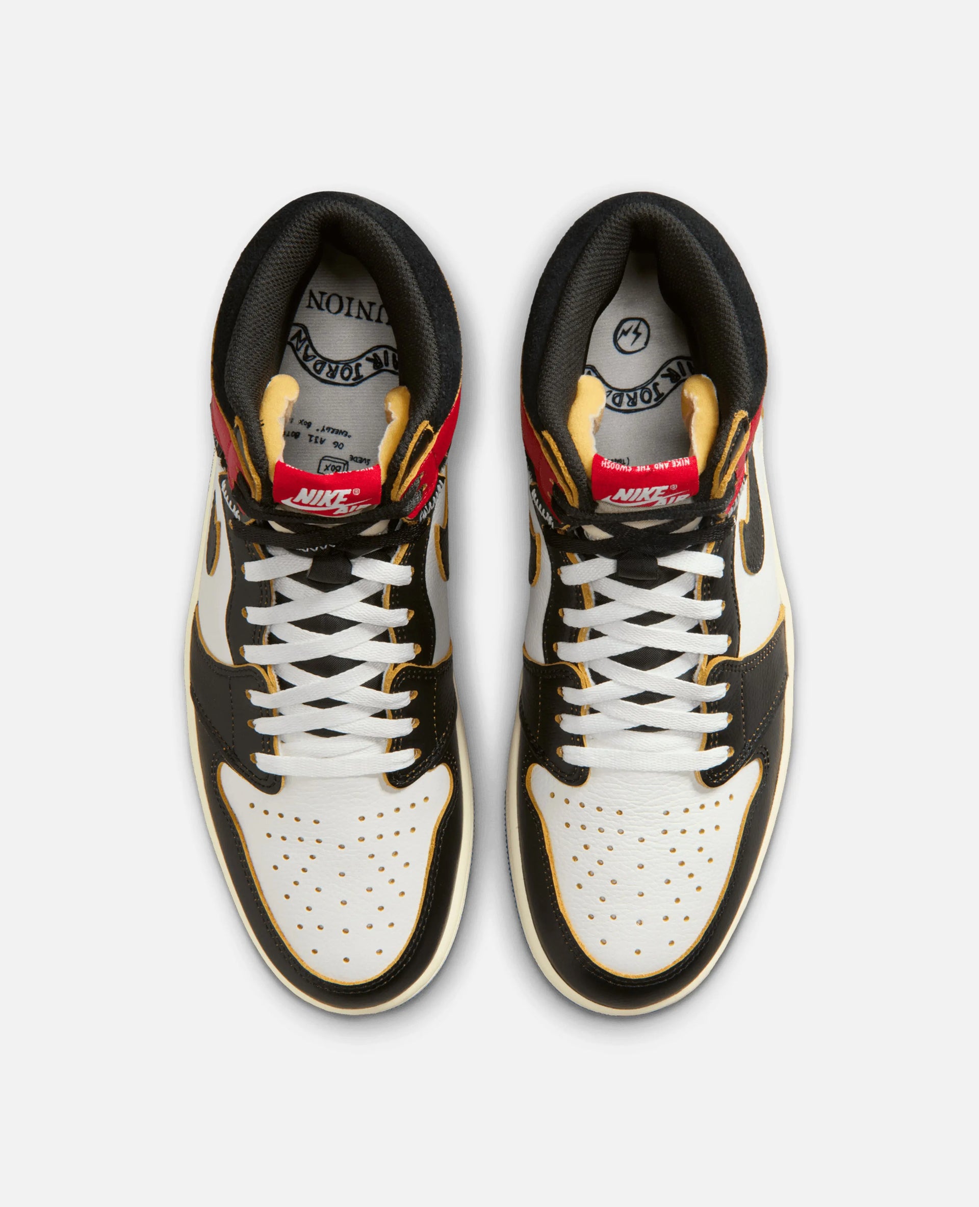 Air Jordan 1 Retro High OG x Union x Fragment (Black/White-Varsity Red-Sport Royal) Jordan