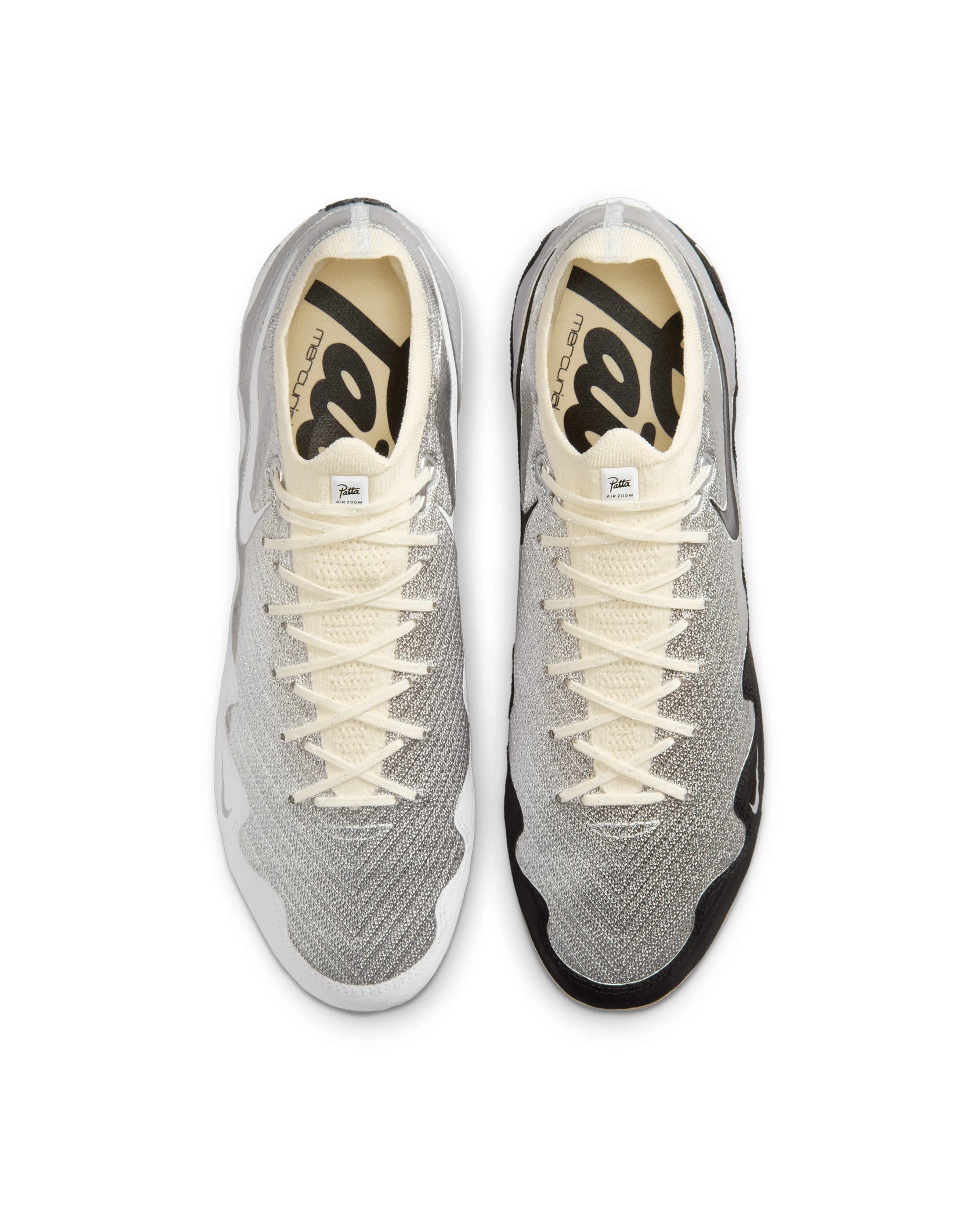 Nike Zm Vapor 16 Elite Fg SE (Chrome/Black-White) - Patta