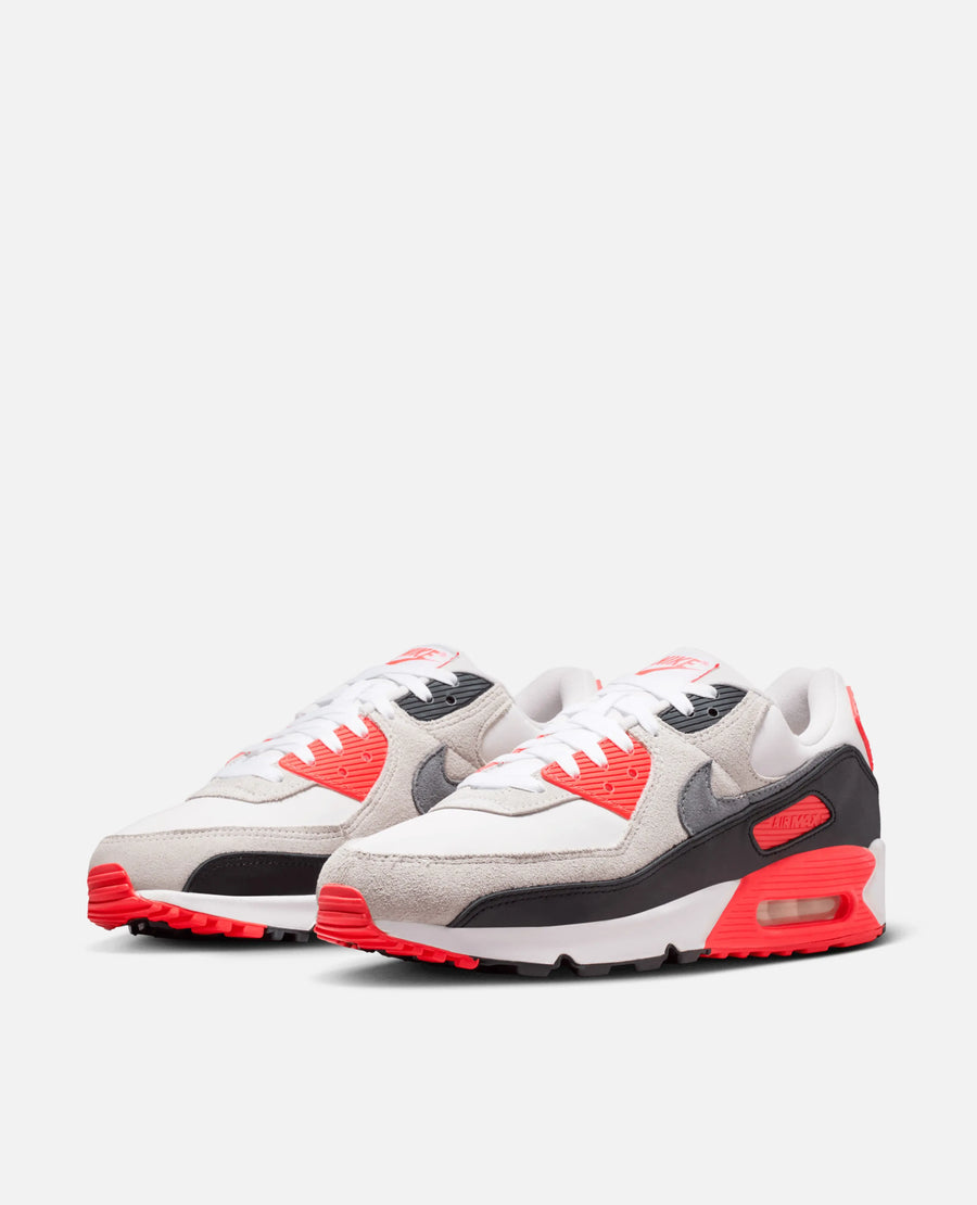 Nike Air Max 90 Qs (White/Particle Grey-Light Smoke Grey-Black-Infrared 23) Nike