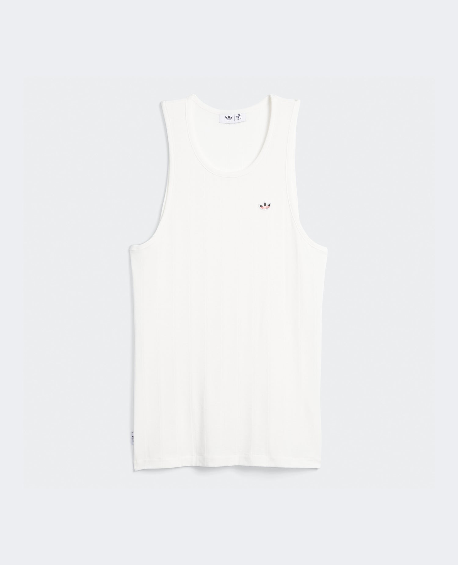 adidas Rib Tank (Core White/Core White)