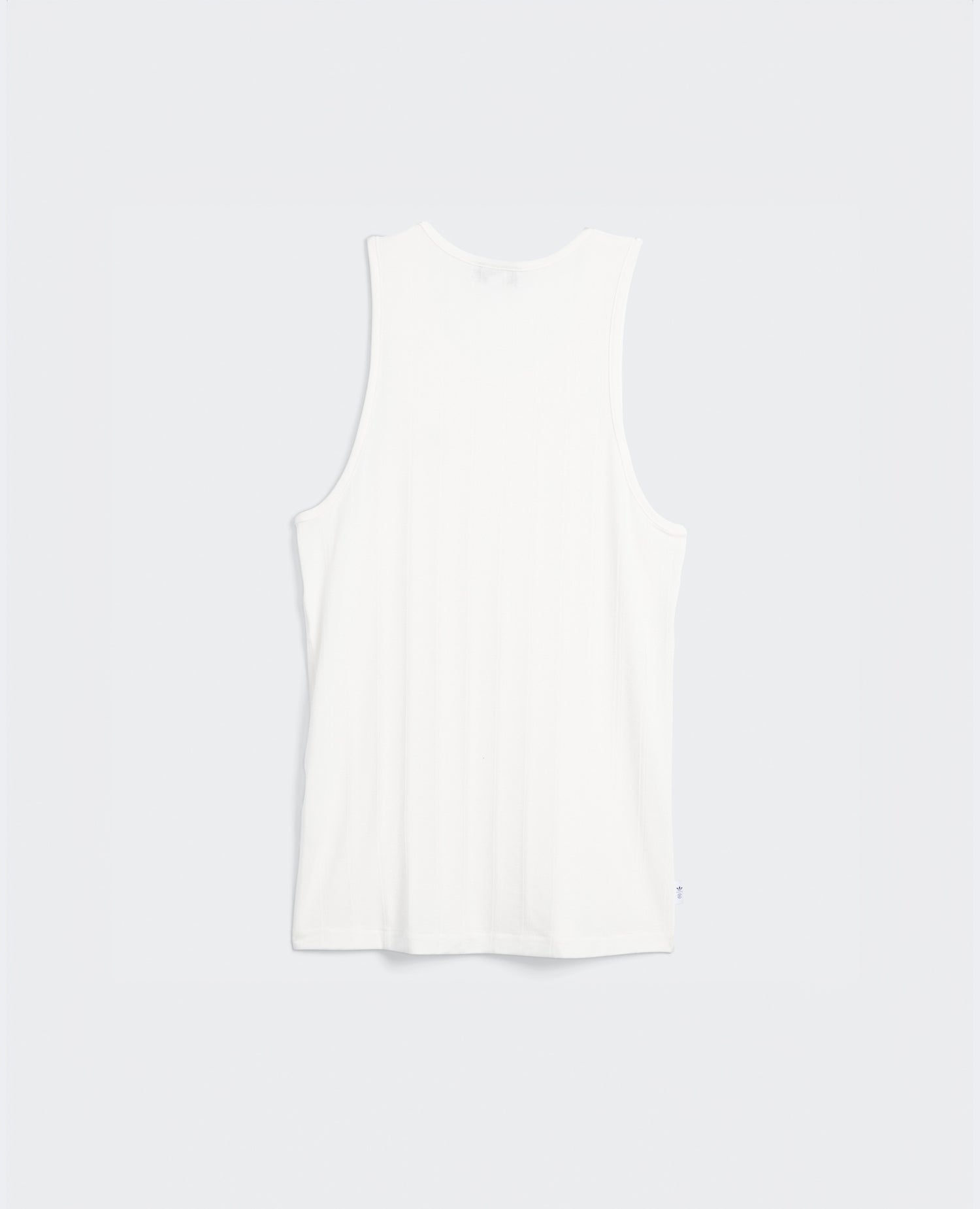 adidas Rib Tank (Core White/Core White)