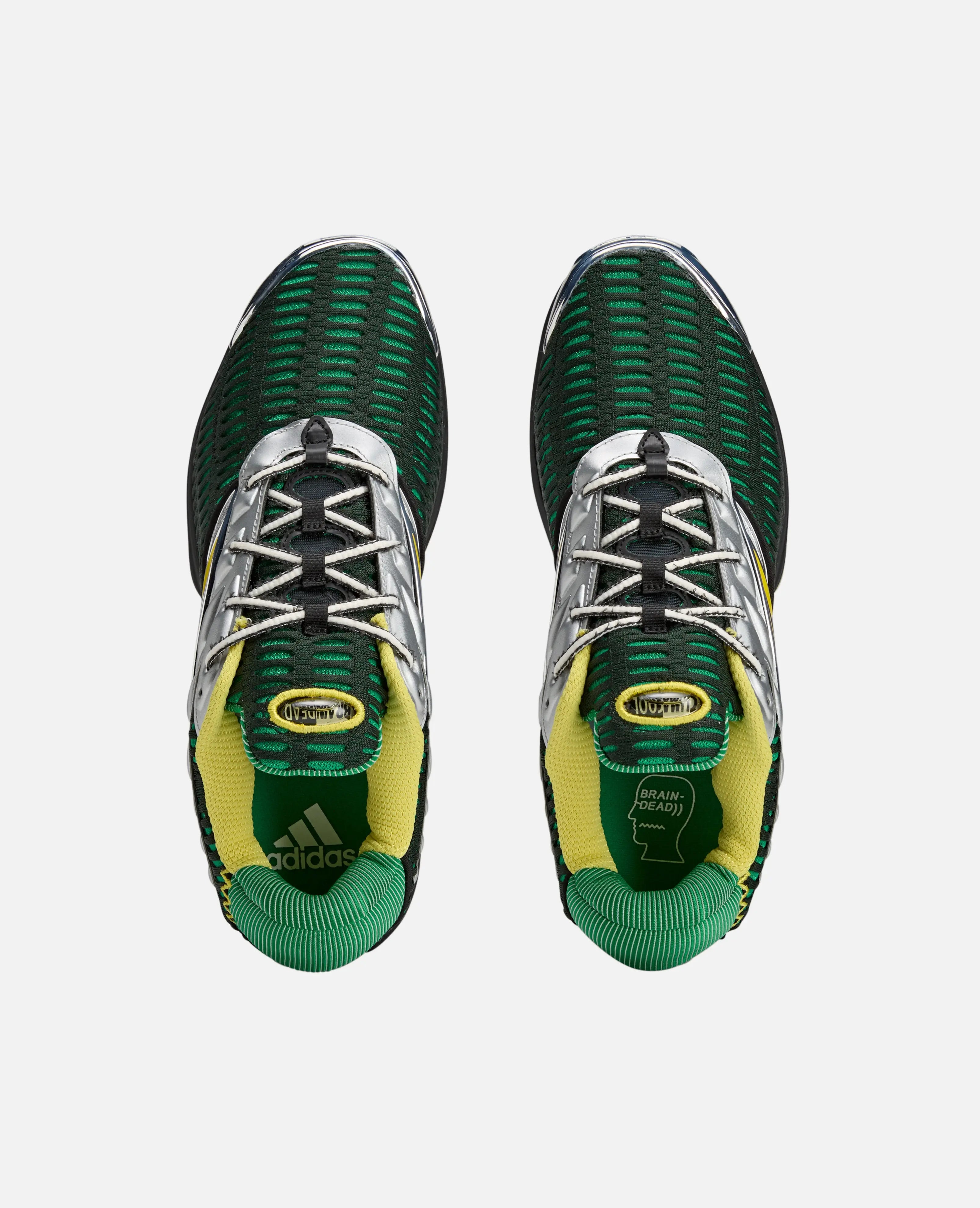 adidas X Brain Dead (Core Black/Impact Yellow/Silver Metal) - Patta