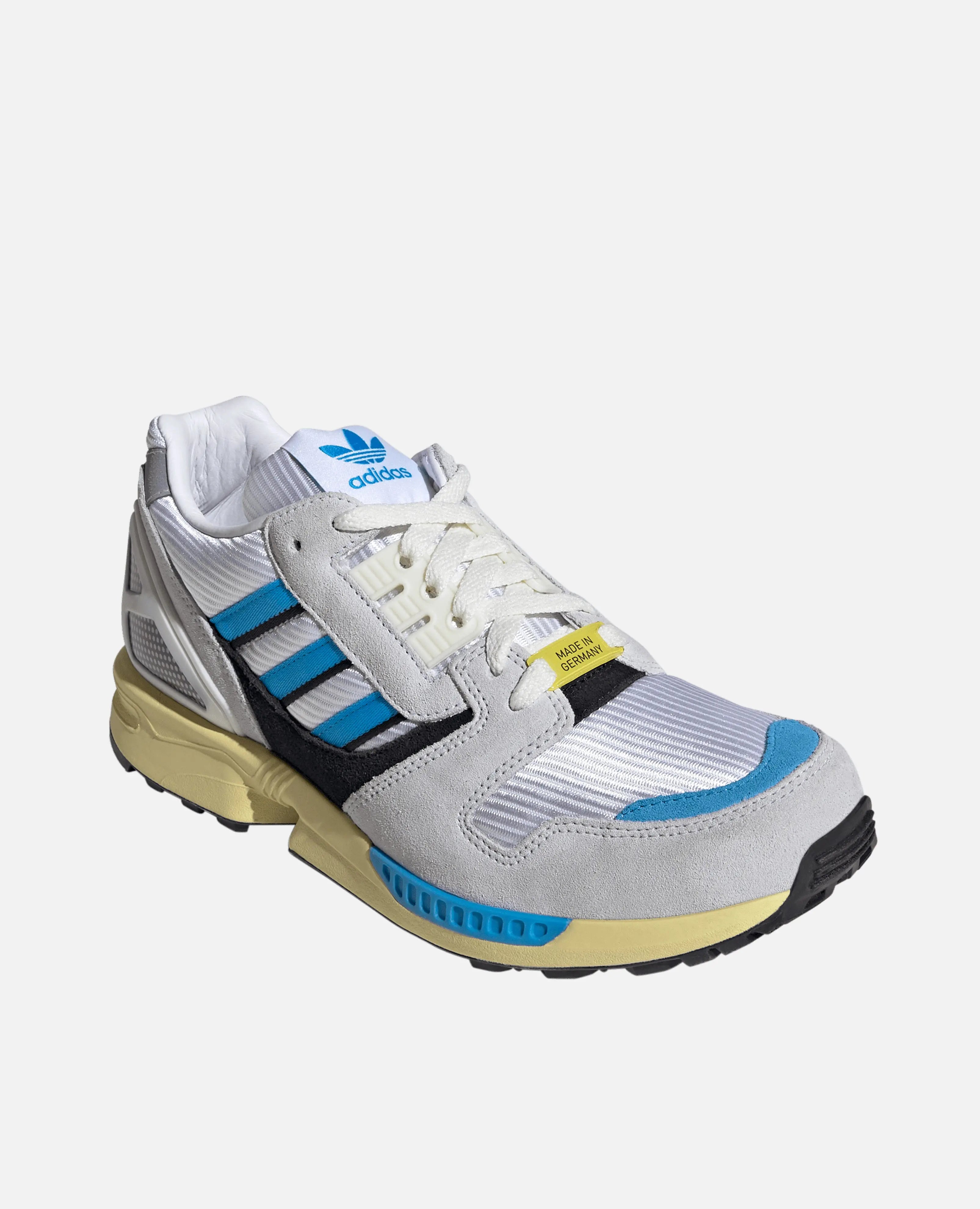 Adidas ZX 8000 MIG (FTWWHT/LUAQ/POWYEL) - Patta