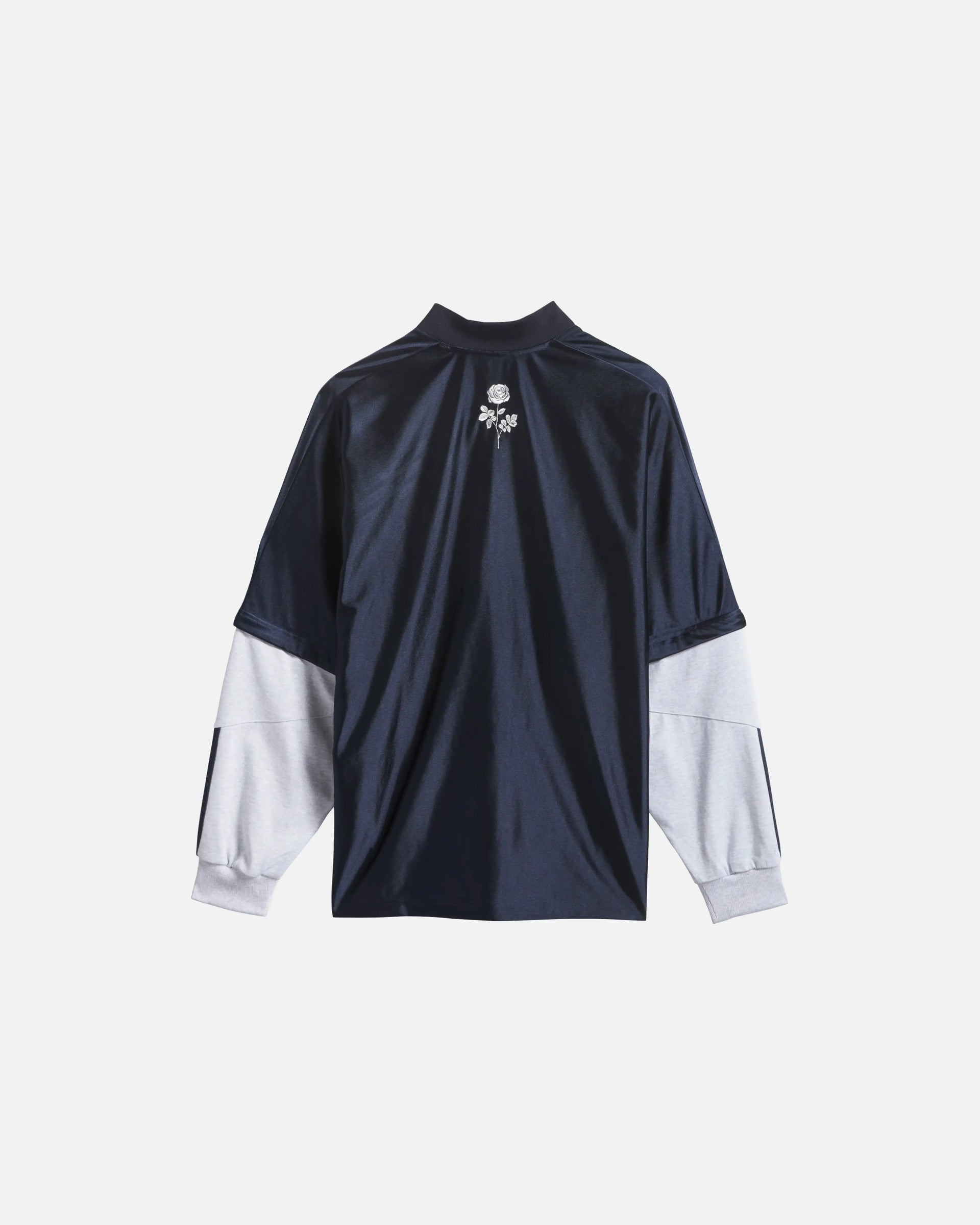 adidas Willy Chavarria Dazzle Long Sleeve Jersey  (Legend Ink/Light Grey Heather) adidas