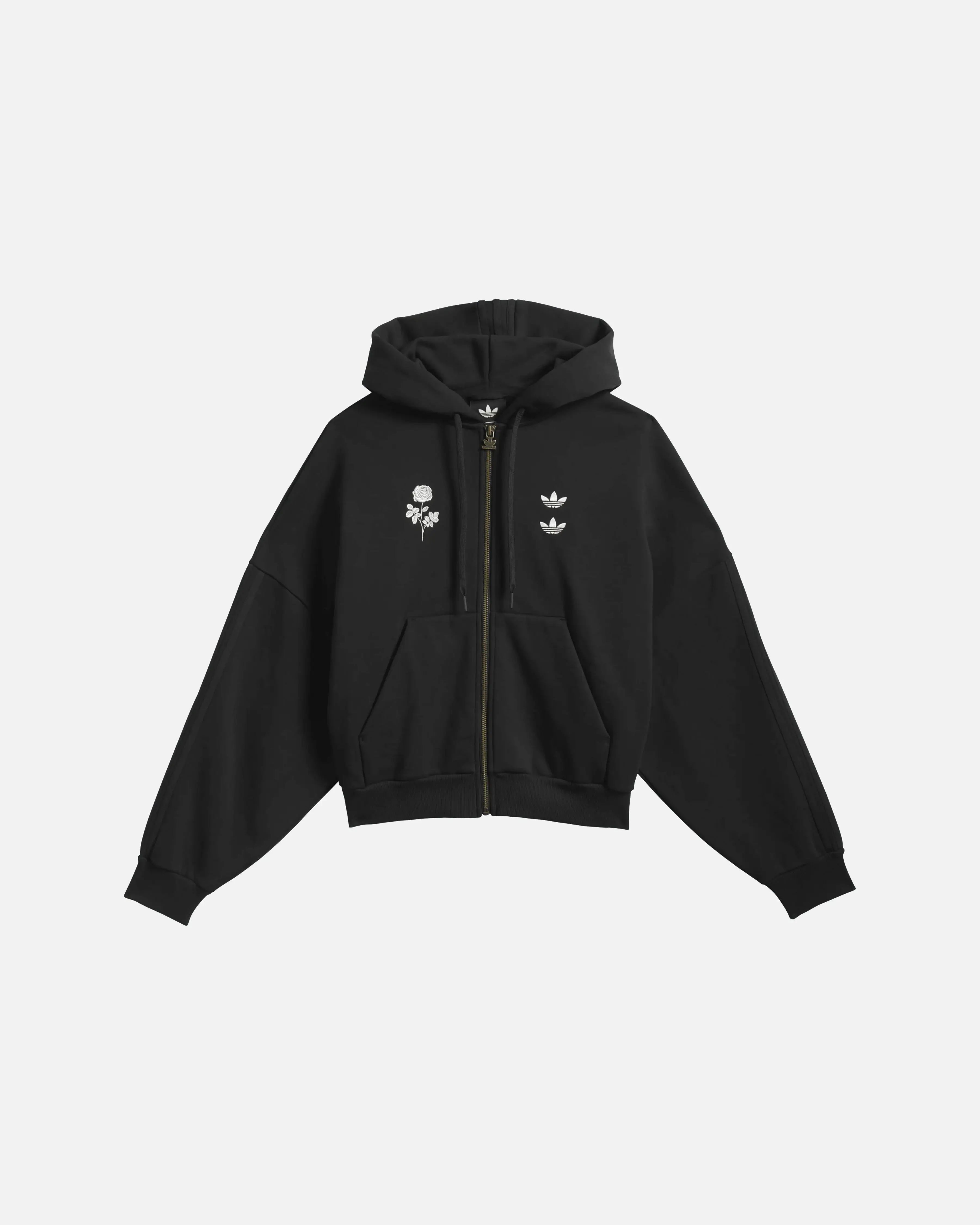 adidas Willy Chavarria Heavyweight Zip Hoodie (Black) - Patta