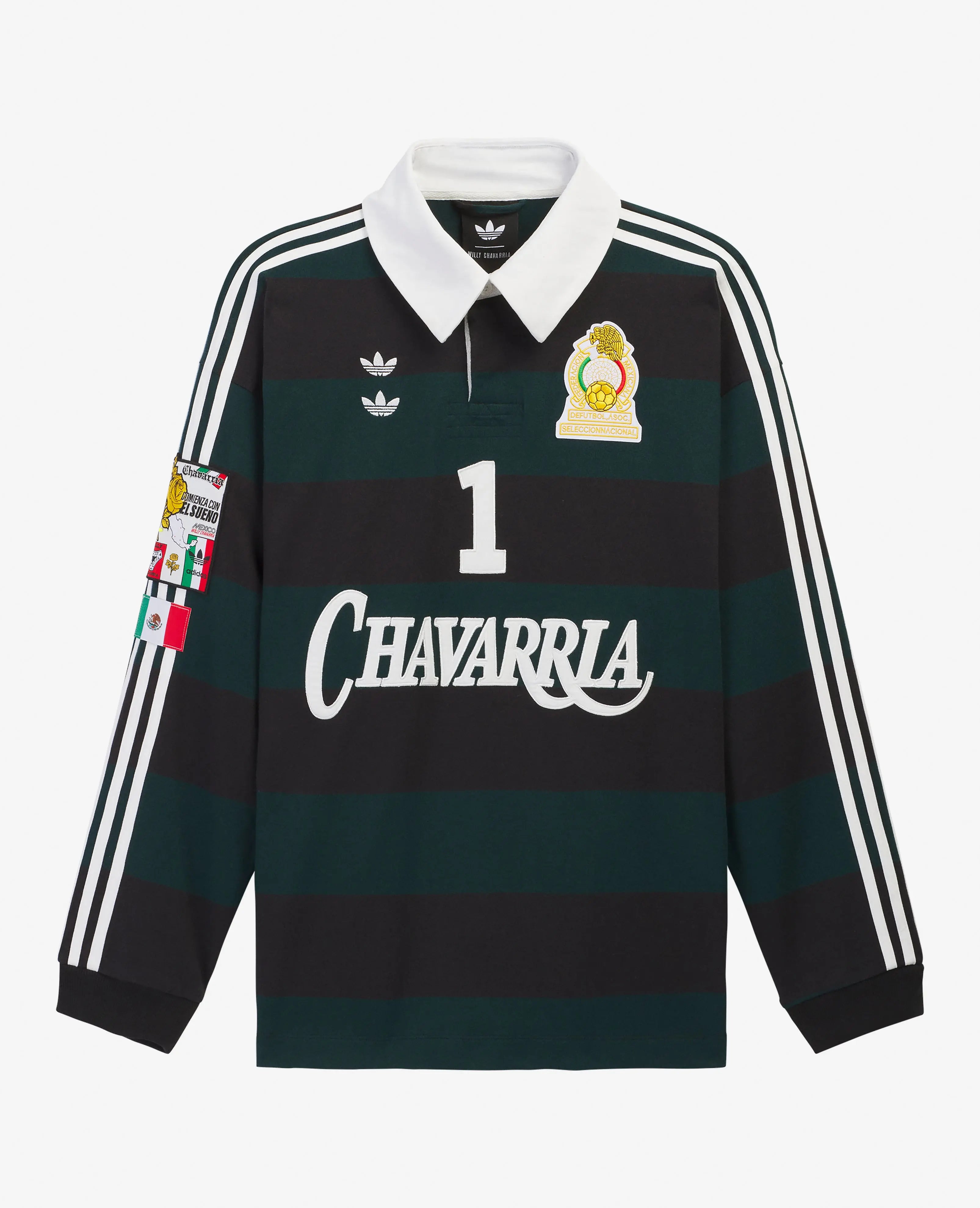 adidas WC Long Sleeve Rugby - Patta