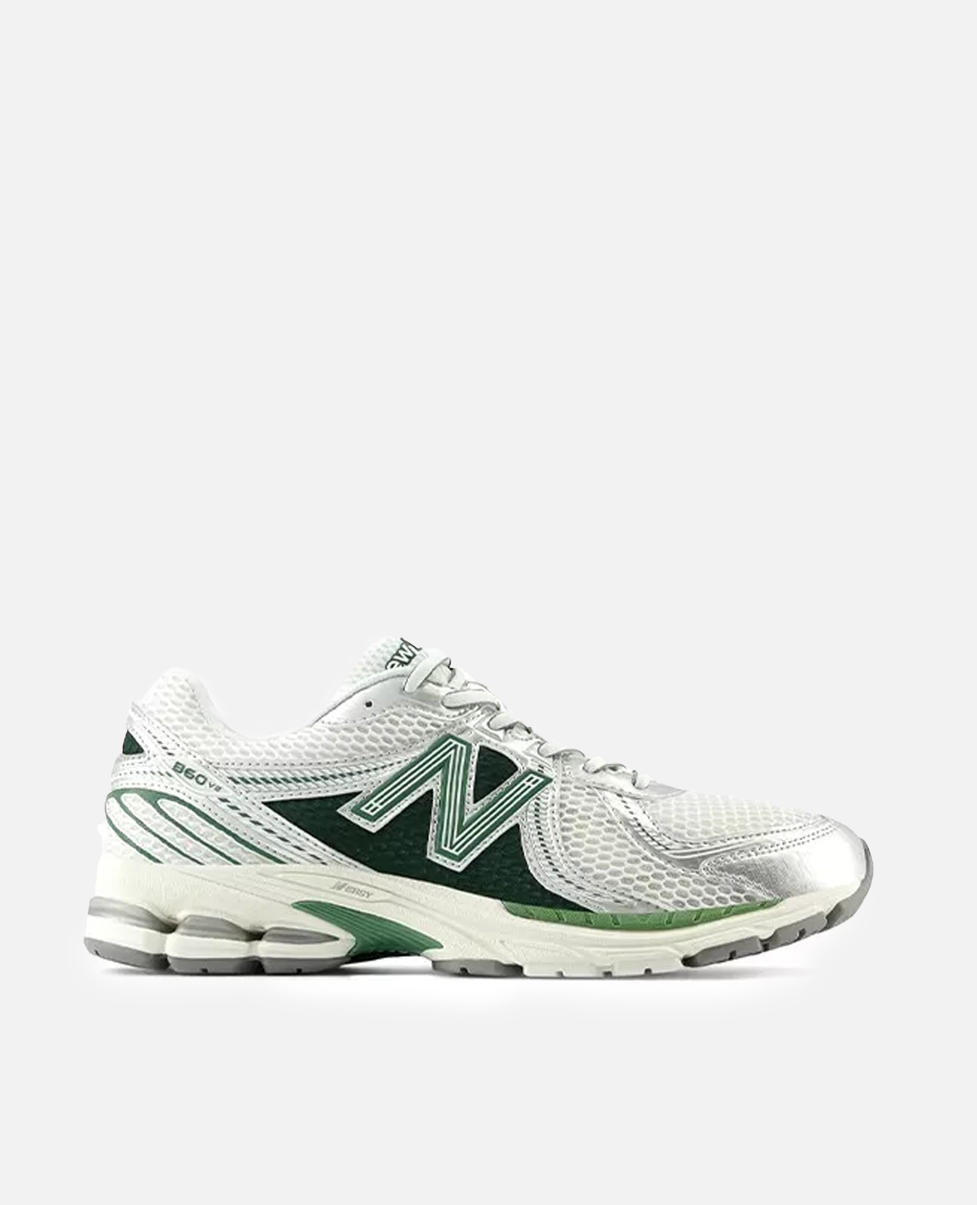 New Balance 860V2 Silver Toe Green (White/Silver-Green) – Patta