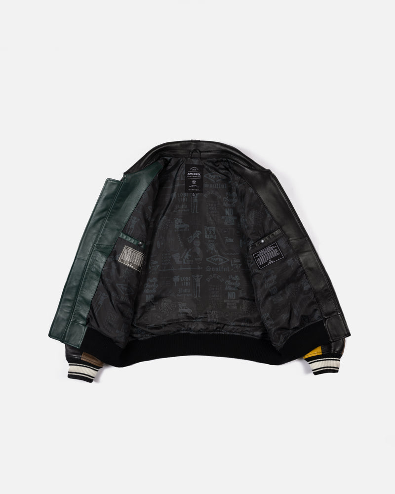 Patta x Avirex Icon Jacket (Yellow/Brown/Green/White/Black)