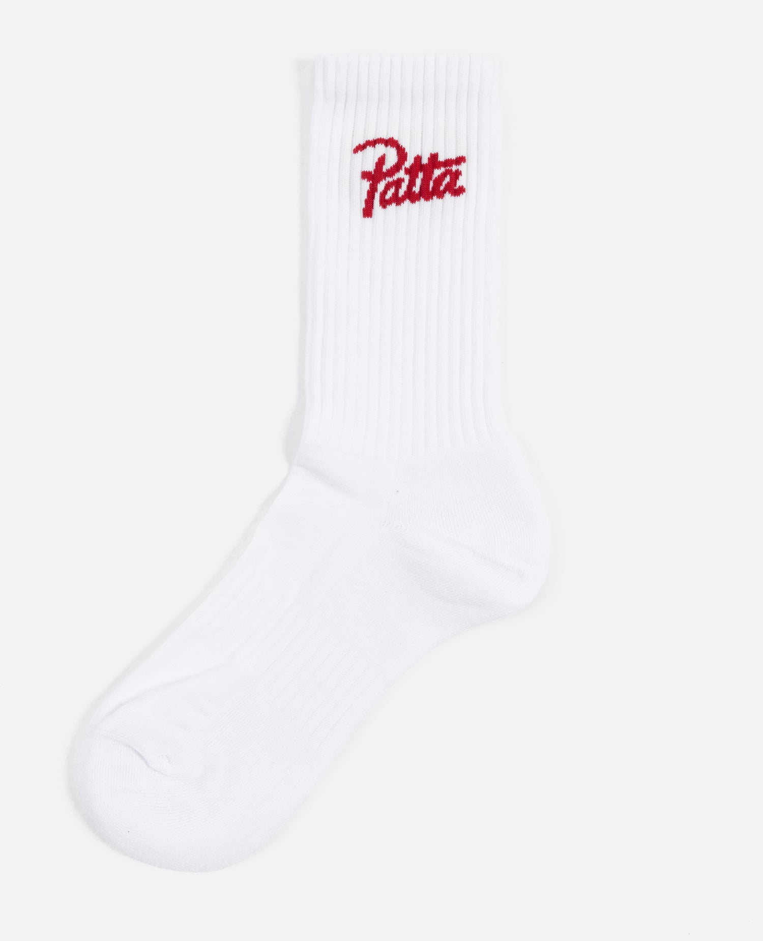 Patta Script Logo Sport Socks (White)