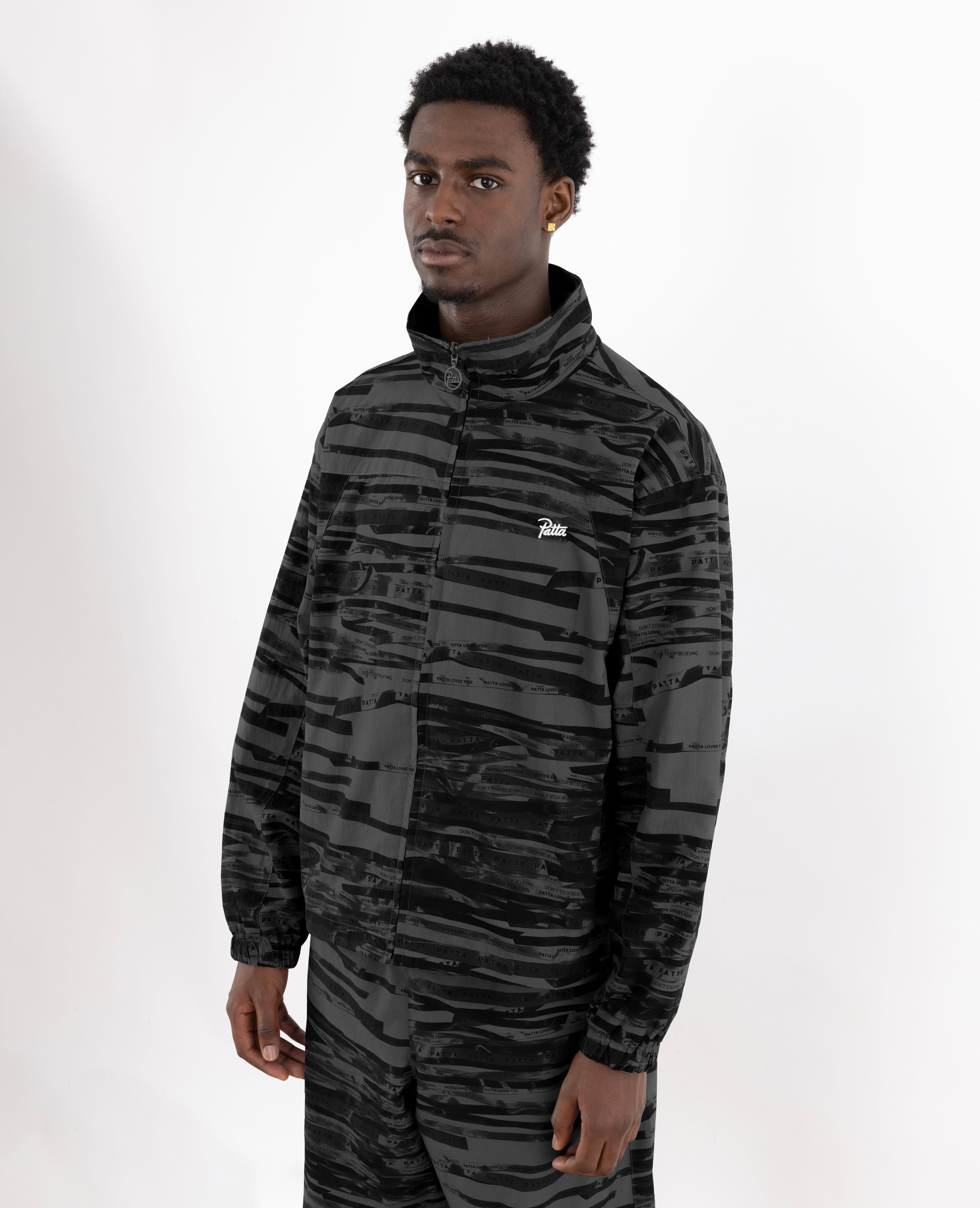 Patta Ribbons Nylon M2 Track Jacket (Multi)