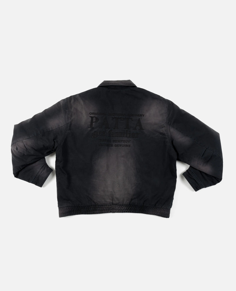 Patta Sun Bleached Jacket (Black) Patta