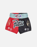 Patta x Fairtex Muay Thai Shorts (Multi/Red/Black)