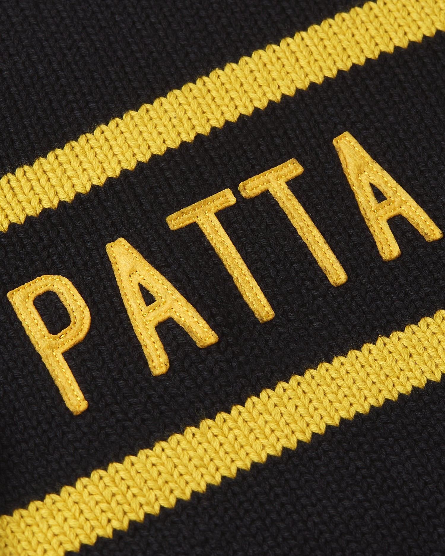 Patta Original Clothing Knitted Jumper (Black)