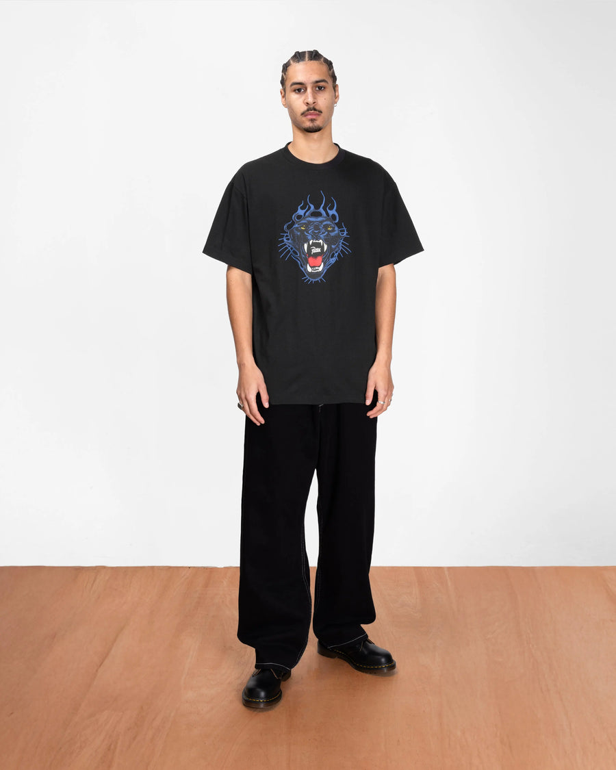 Patta Fire Panther T-Shirt (Black) Patta