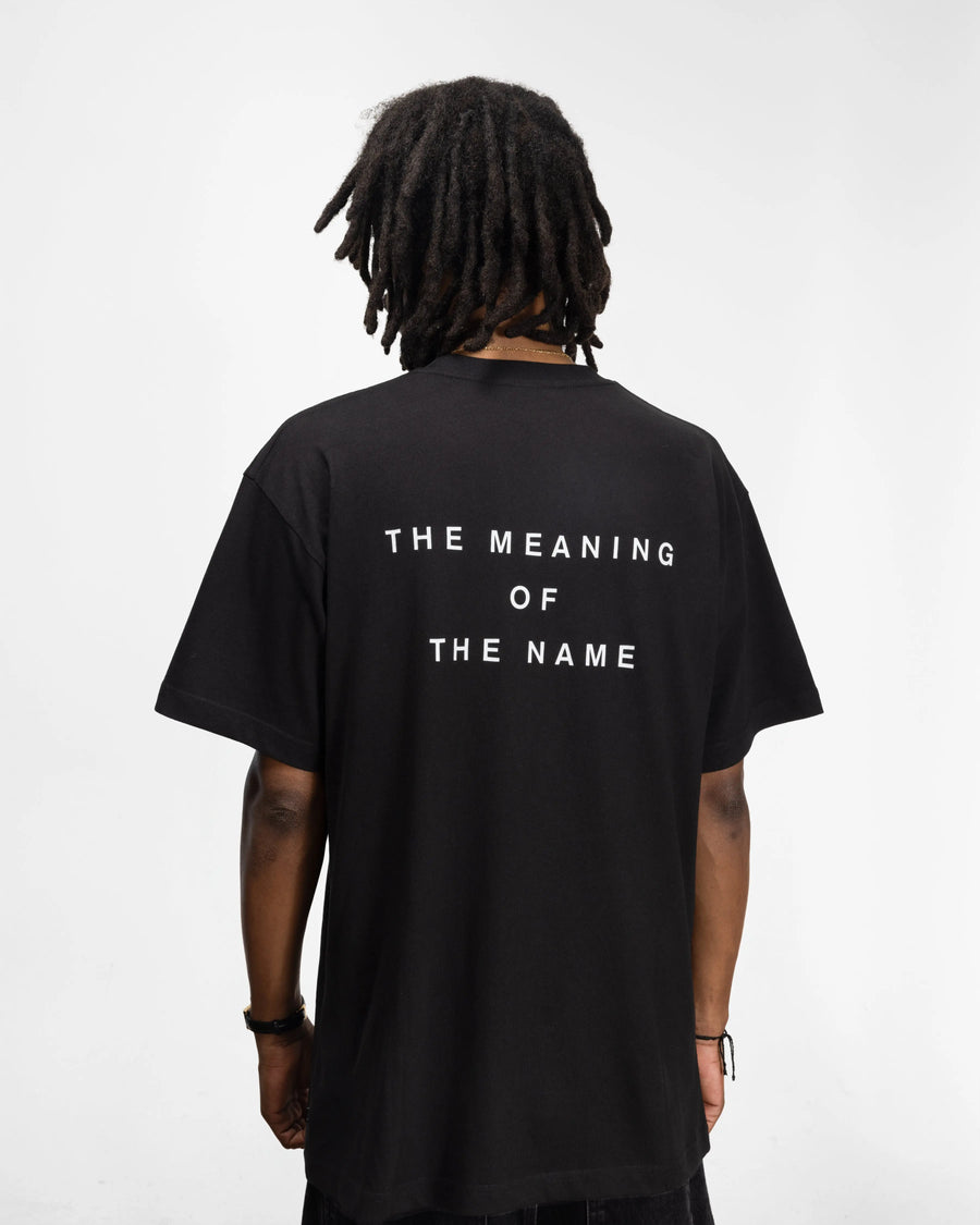 Patta Meaning of the Name T-Shirt (Black) Patta