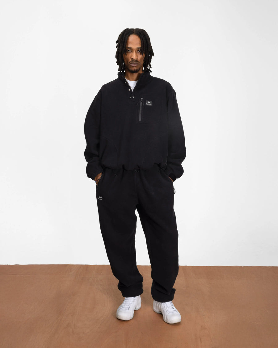 Patta Sherpa Fleece Pants (Black) Patta