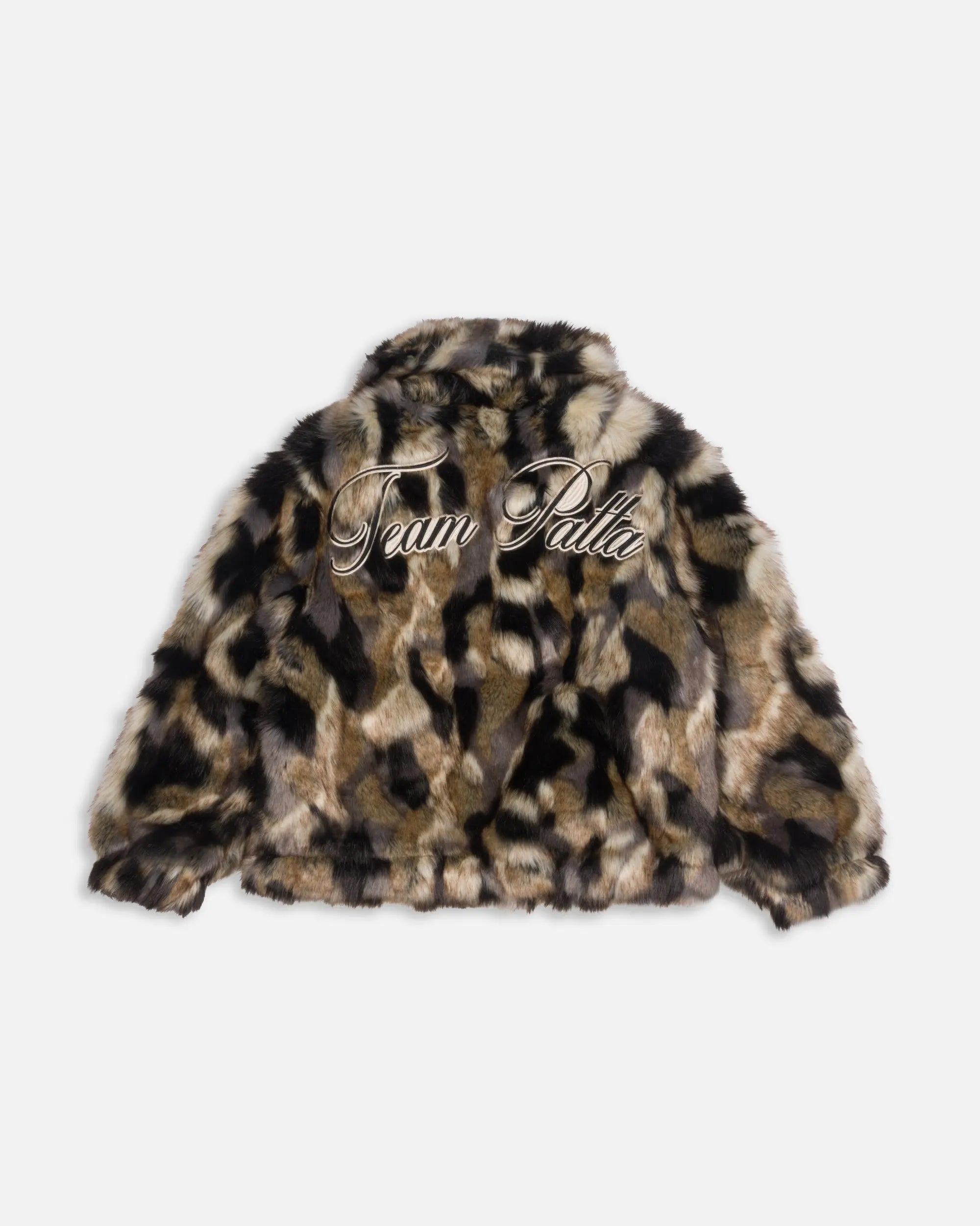 Patta Faux Fur Patchwork Jacket (Multi) - Patta