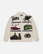 Patta Perfect Day Knitted Cardigan (Peyote) Patta