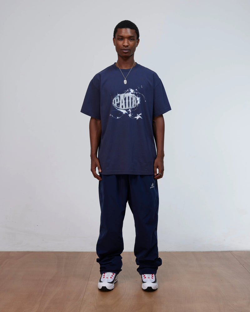 Patta Galaxy T-Shirt (Black Iris) Patta
