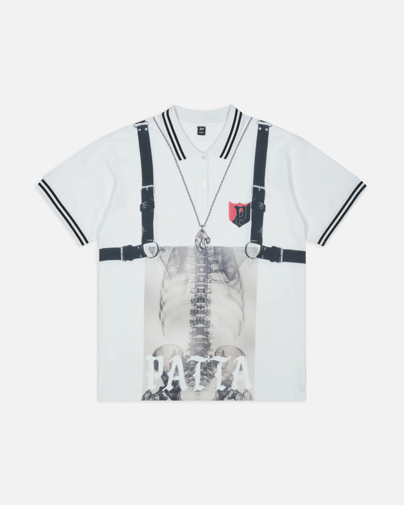 Patta X-Ray Polo Shirt (White) Patta