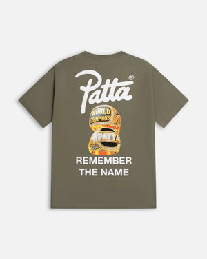 Patta Championship T-Shirt (Dusty Olive) Patta