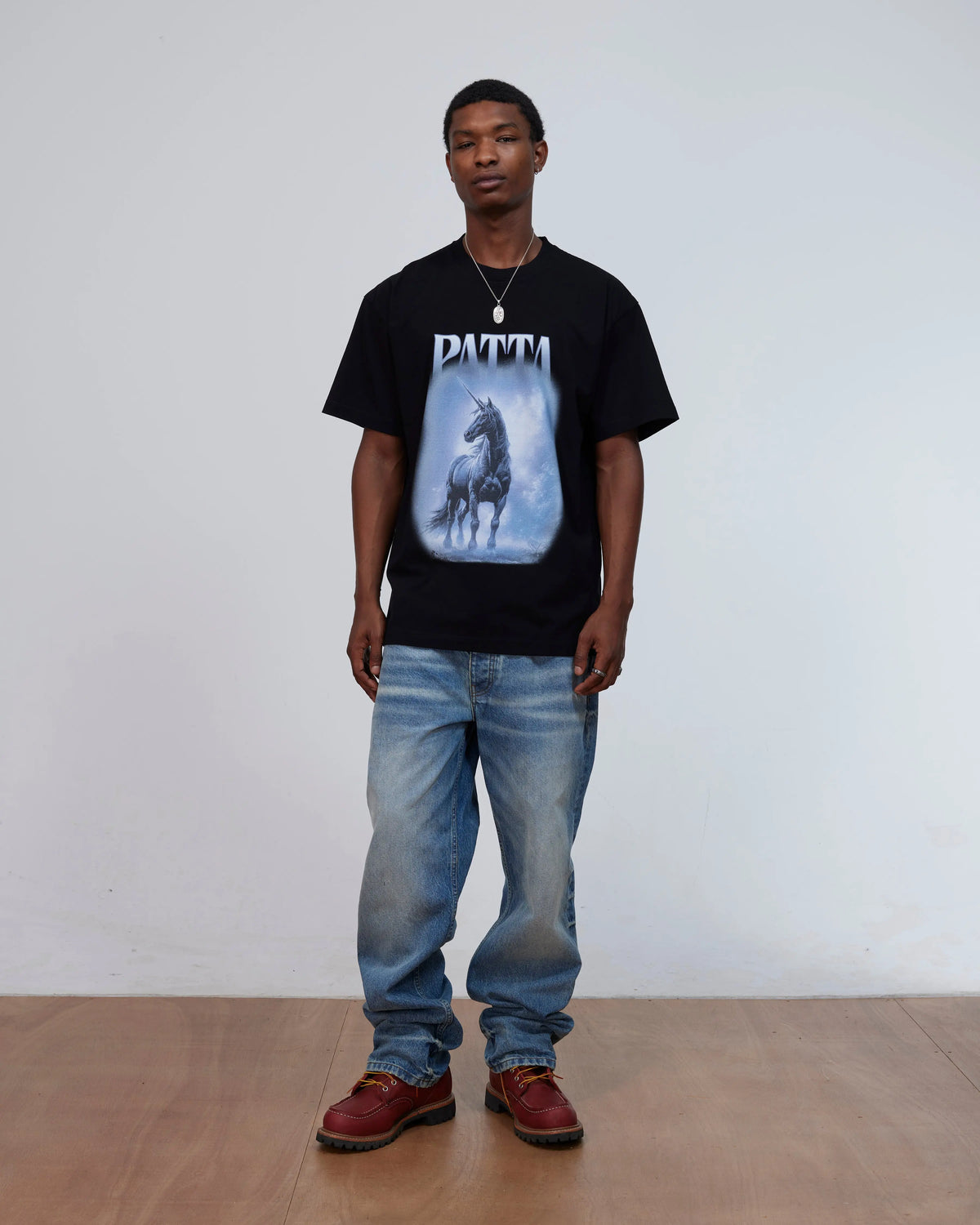 Patta Unicorn T-Shirt (Black) Patta